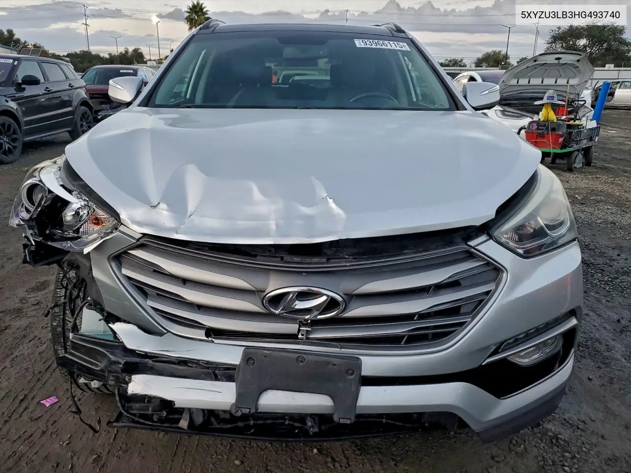 5XYZU3LB3HG493740 2017 Hyundai Santa Fe Sport