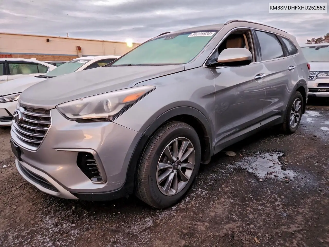 KM8SMDHFXHU252562 2017 Hyundai Santa Fe Se