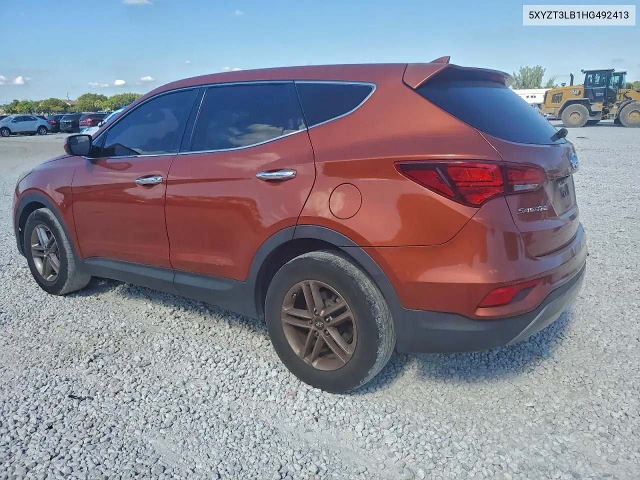 5XYZT3LB1HG492413 2017 Hyundai Santa Fe Sport