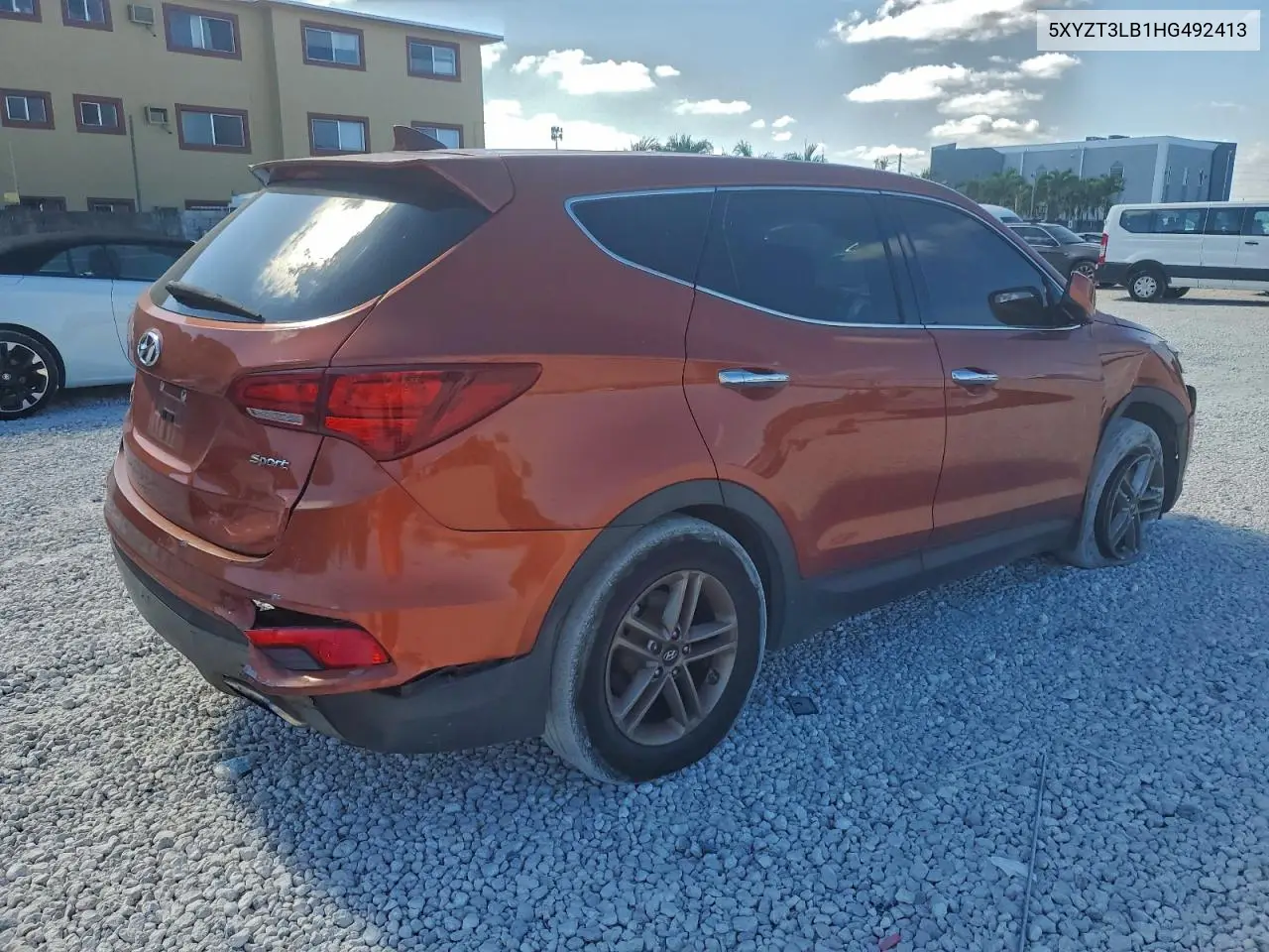 5XYZT3LB1HG492413 2017 Hyundai Santa Fe Sport