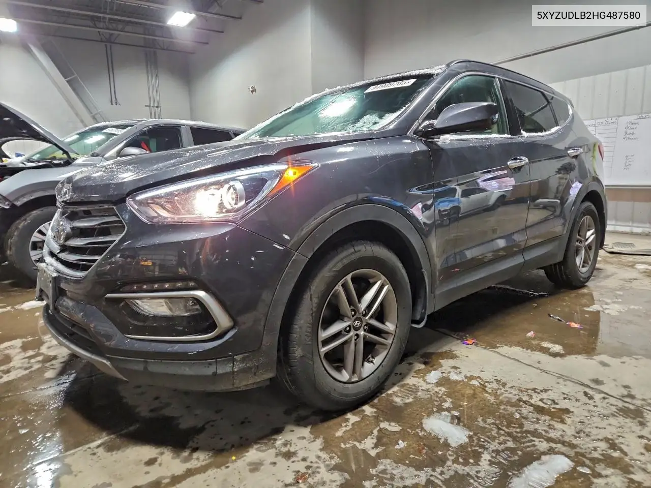 5XYZUDLB2HG487580 2017 Hyundai Santa Fe Sport