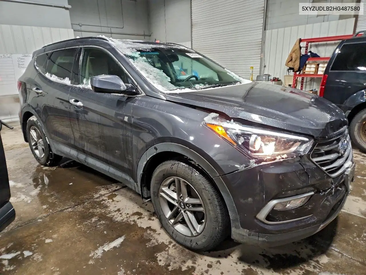 5XYZUDLB2HG487580 2017 Hyundai Santa Fe Sport
