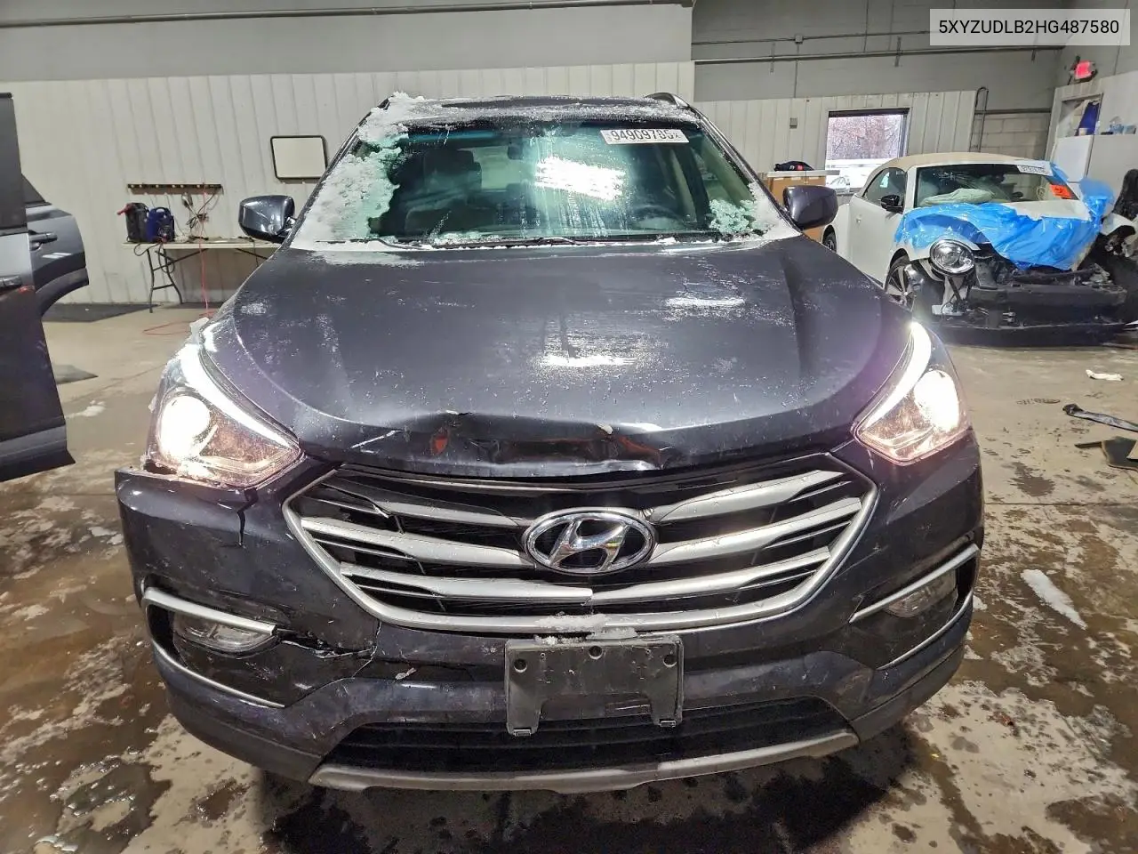 5XYZUDLB2HG487580 2017 Hyundai Santa Fe Sport