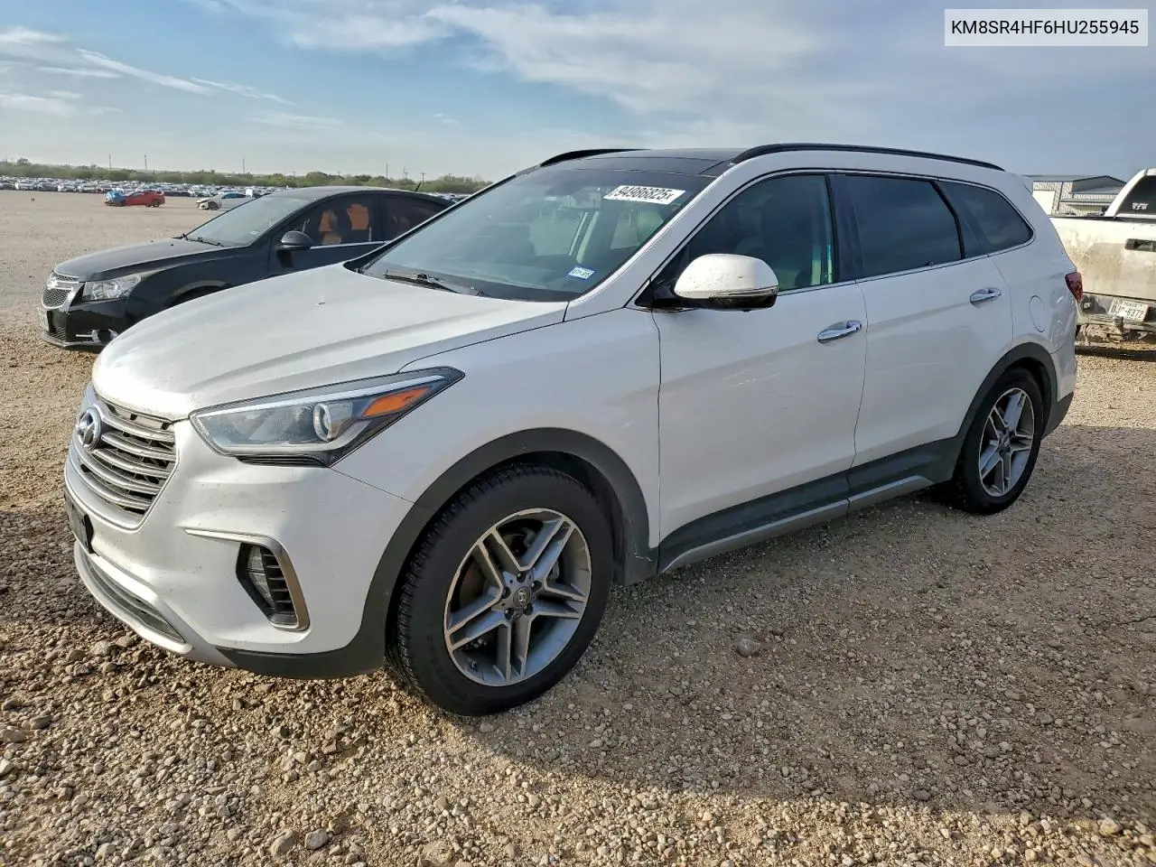 KM8SR4HF6HU255945 2017 Hyundai Santa Fe Se Ultimate