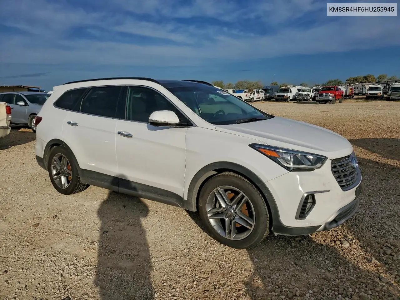 KM8SR4HF6HU255945 2017 Hyundai Santa Fe Se Ultimate