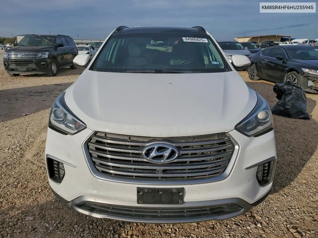 KM8SR4HF6HU255945 2017 Hyundai Santa Fe Se Ultimate