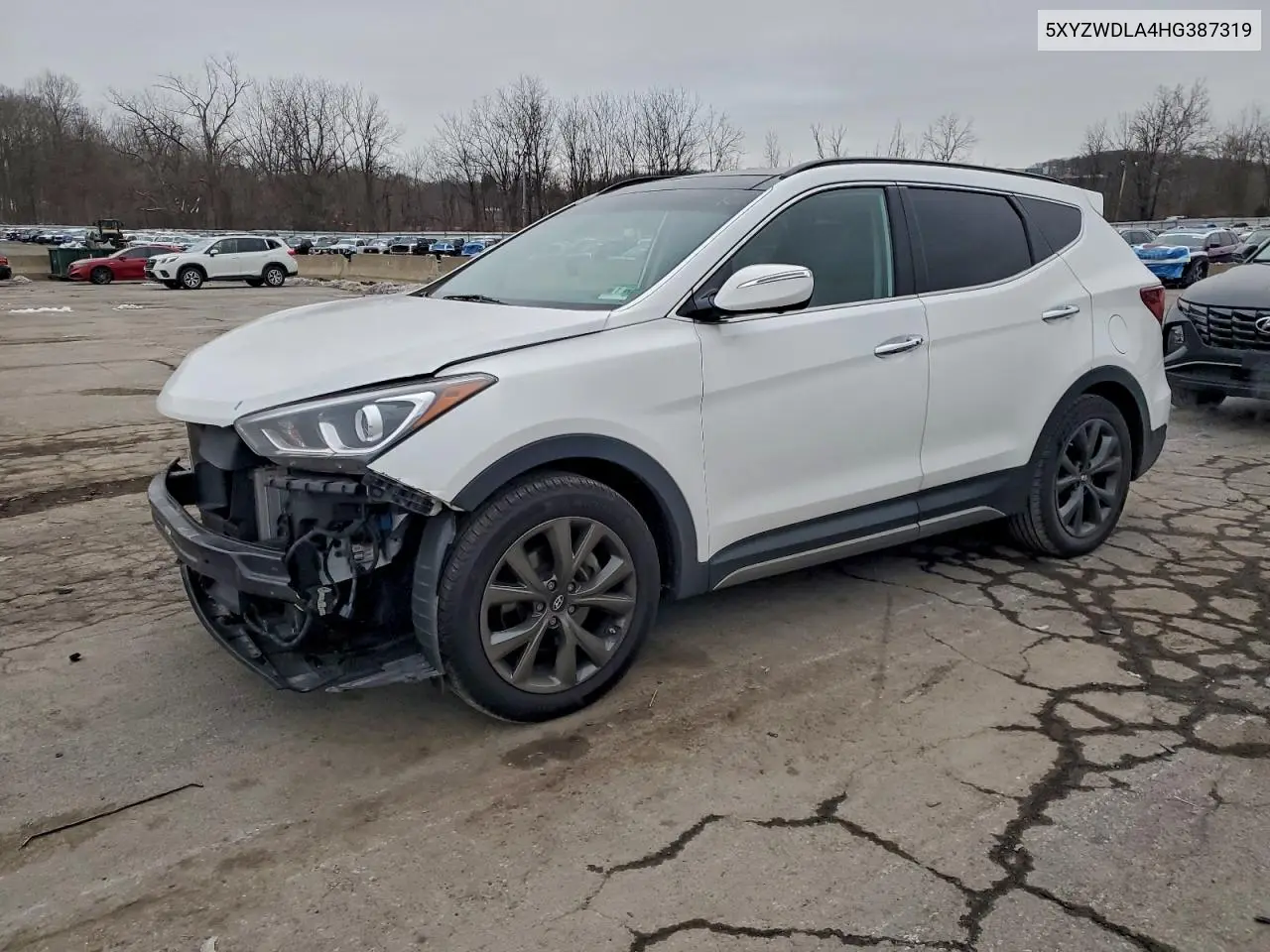 5XYZWDLA4HG387319 2017 Hyundai Santa Fe Sport