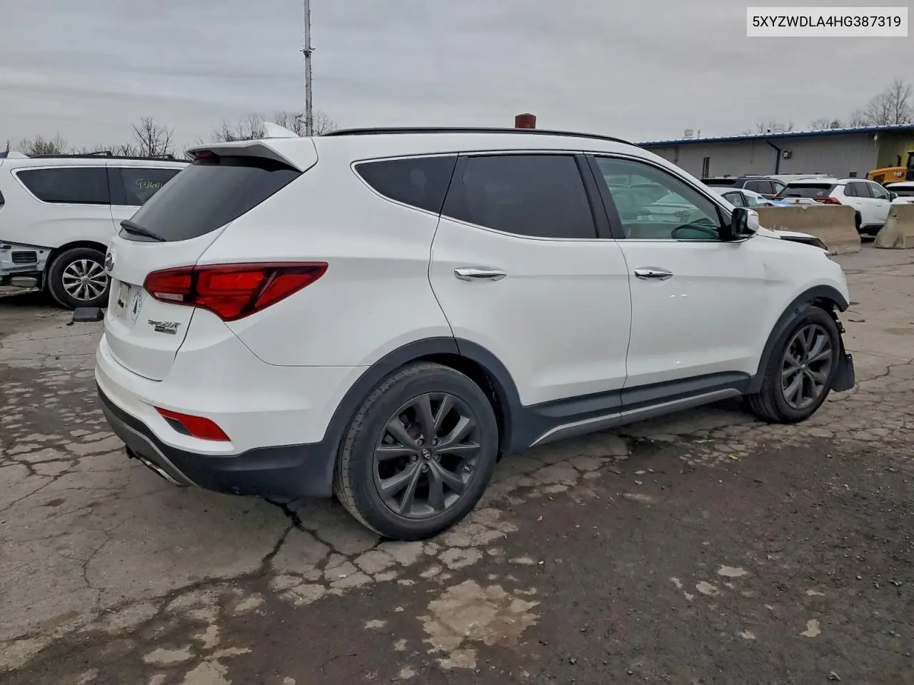5XYZWDLA4HG387319 2017 Hyundai Santa Fe Sport