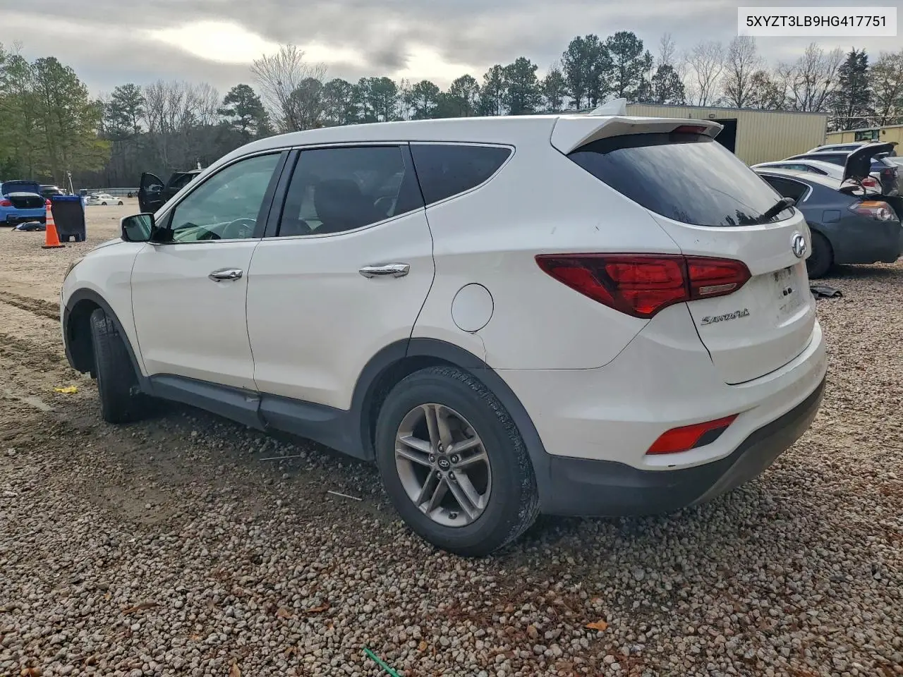 5XYZT3LB9HG417751 2017 Hyundai Santa Fe Sport