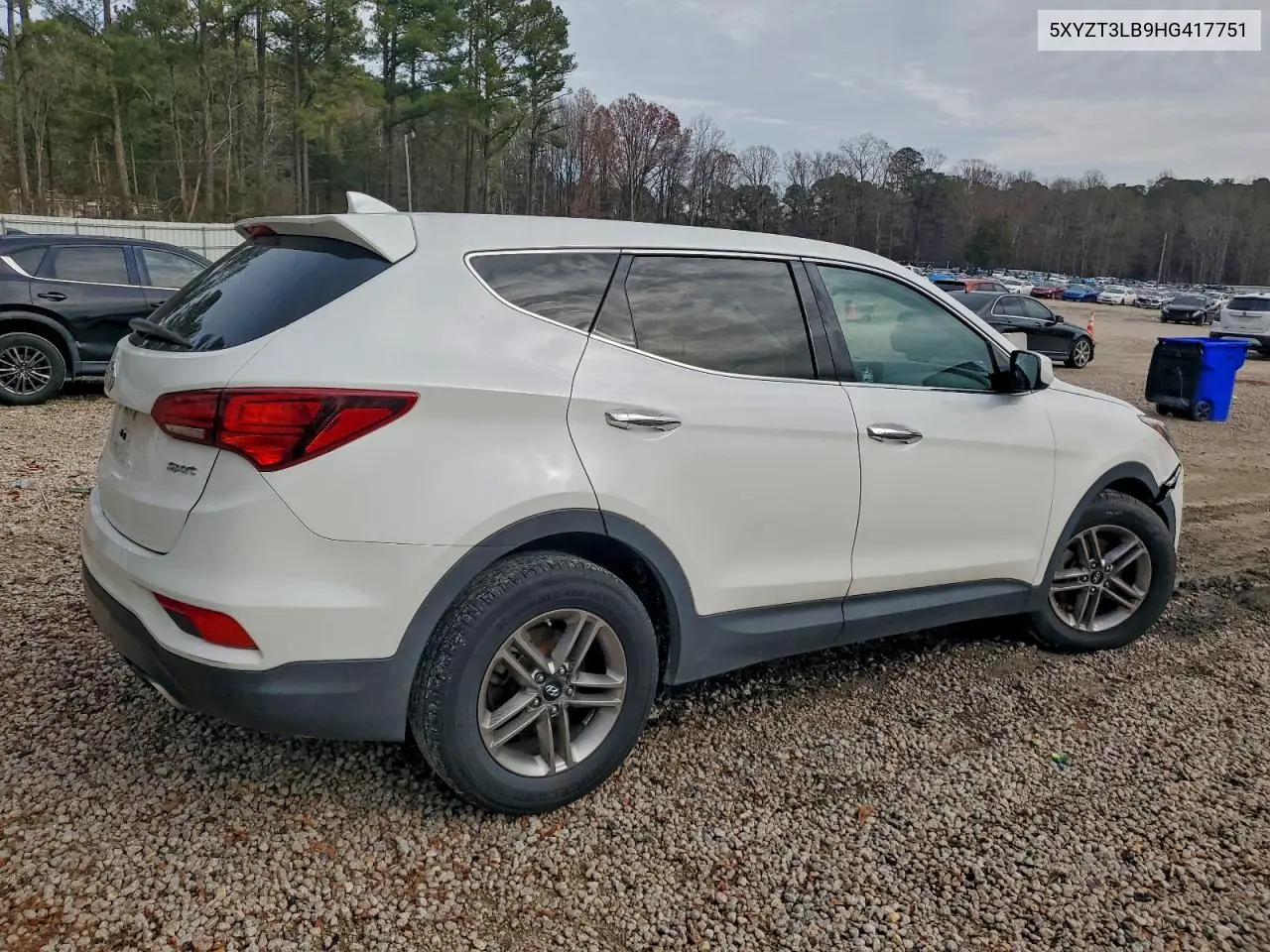 5XYZT3LB9HG417751 2017 Hyundai Santa Fe Sport
