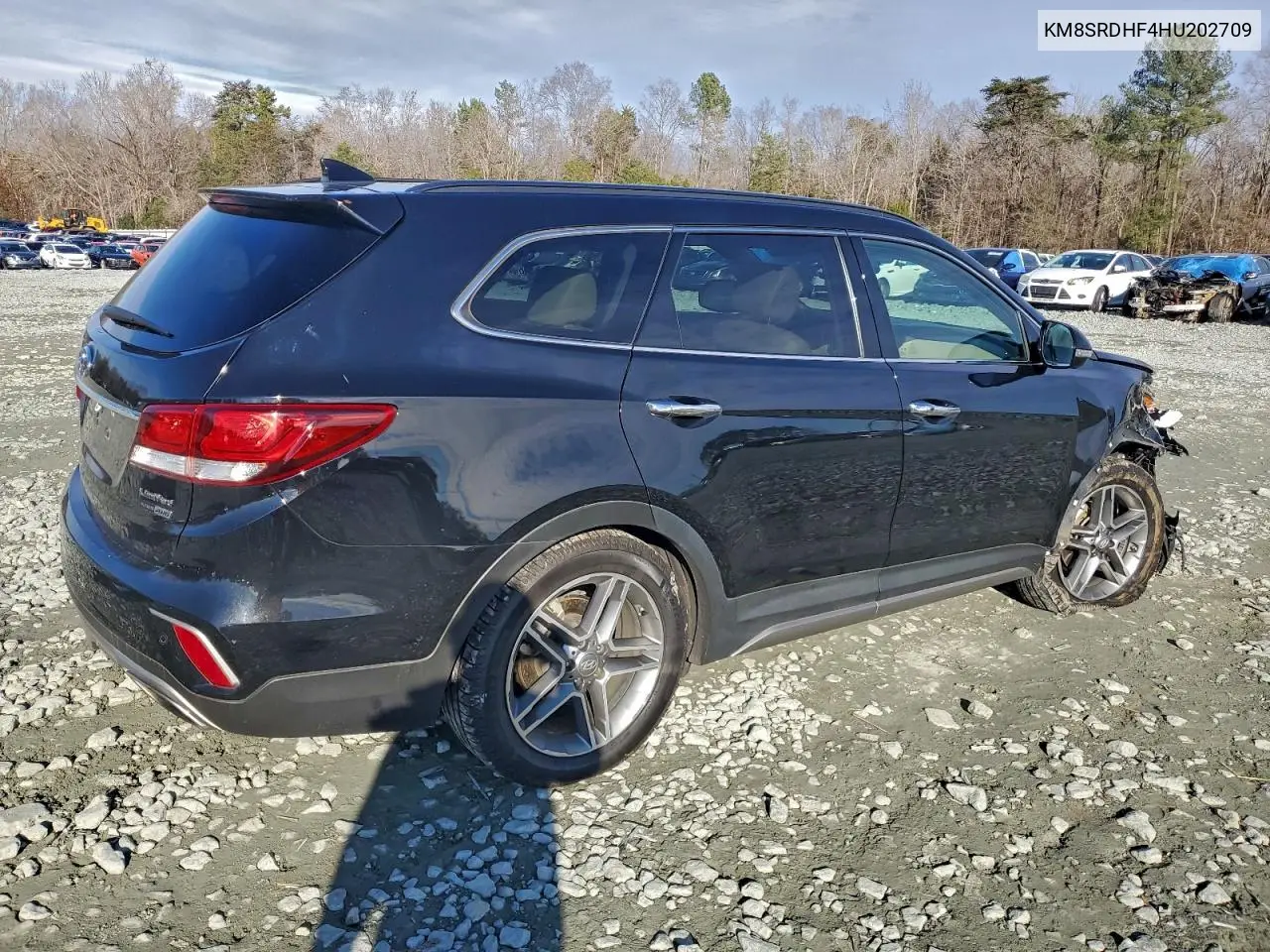 KM8SRDHF4HU202709 2017 Hyundai Santa Fe Se Ultimate