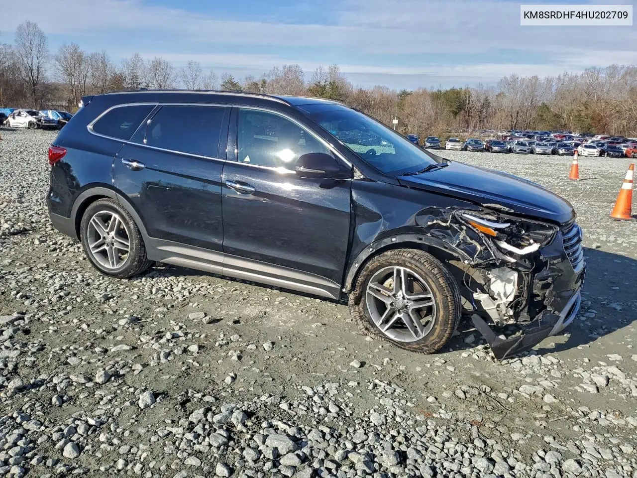 KM8SRDHF4HU202709 2017 Hyundai Santa Fe Se Ultimate