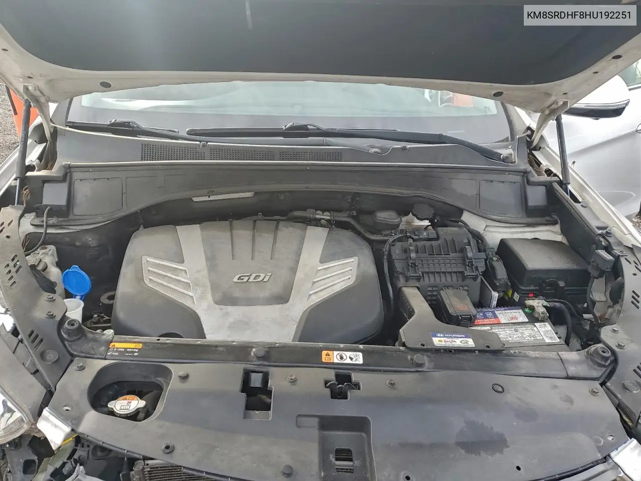 KM8SRDHF8HU192251 2017 Hyundai Santa Fe Se Ultimate