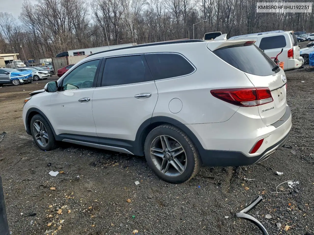 KM8SRDHF8HU192251 2017 Hyundai Santa Fe Se Ultimate