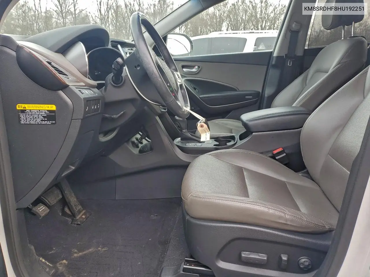 KM8SRDHF8HU192251 2017 Hyundai Santa Fe Se Ultimate