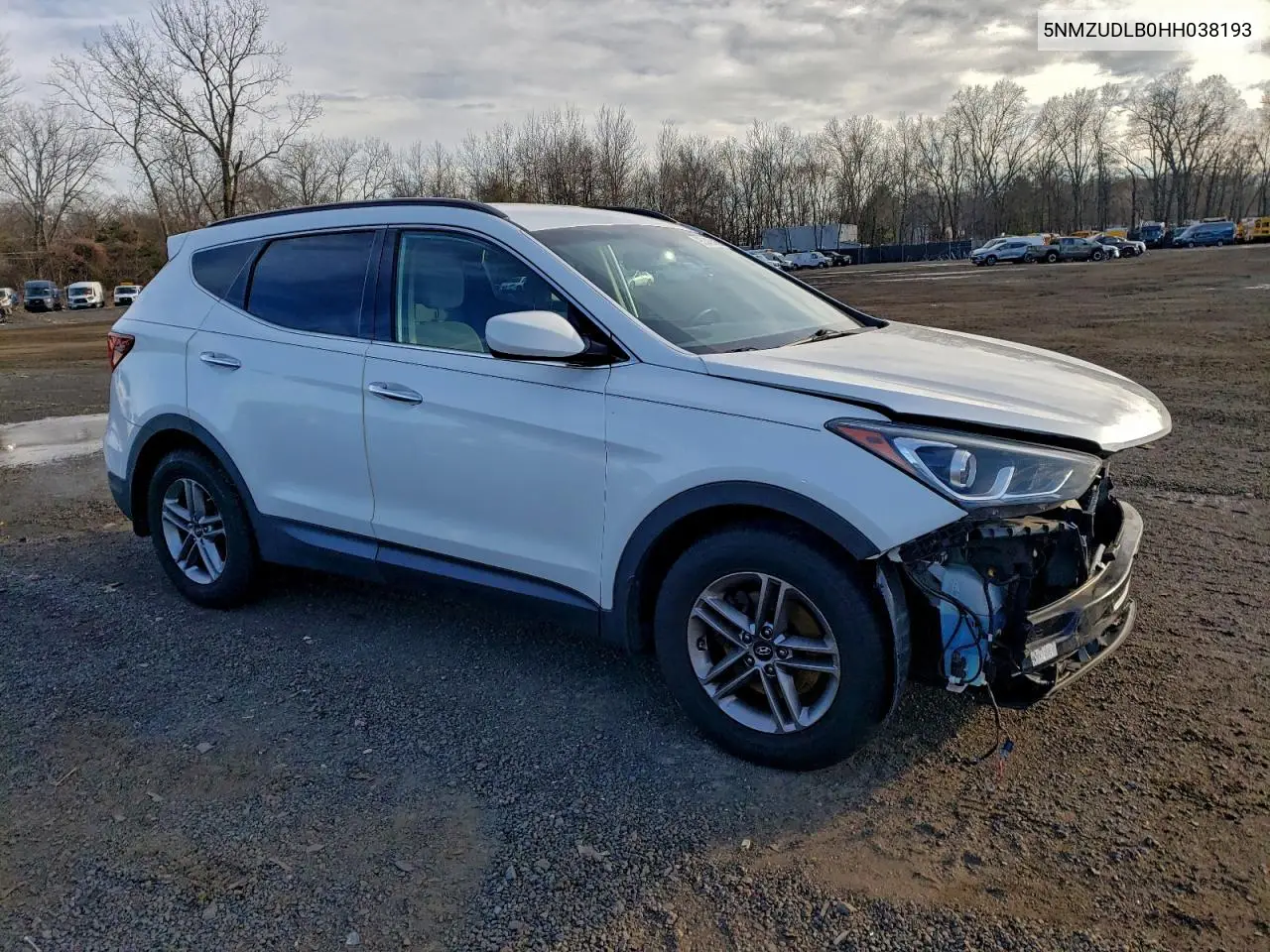 5NMZUDLB0HH038193 2017 Hyundai Santa Fe Sport