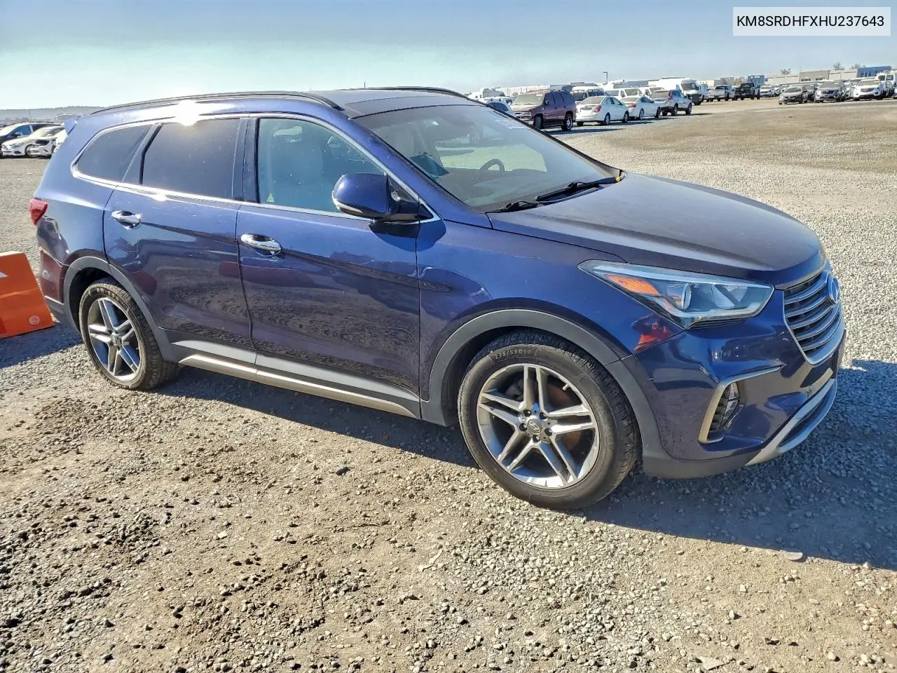 KM8SRDHFXHU237643 2017 Hyundai Santa Fe Se Ultimate