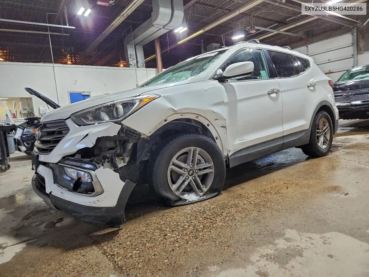5XYZU3LB5HG420286 2017 Hyundai Santa Fe Sport