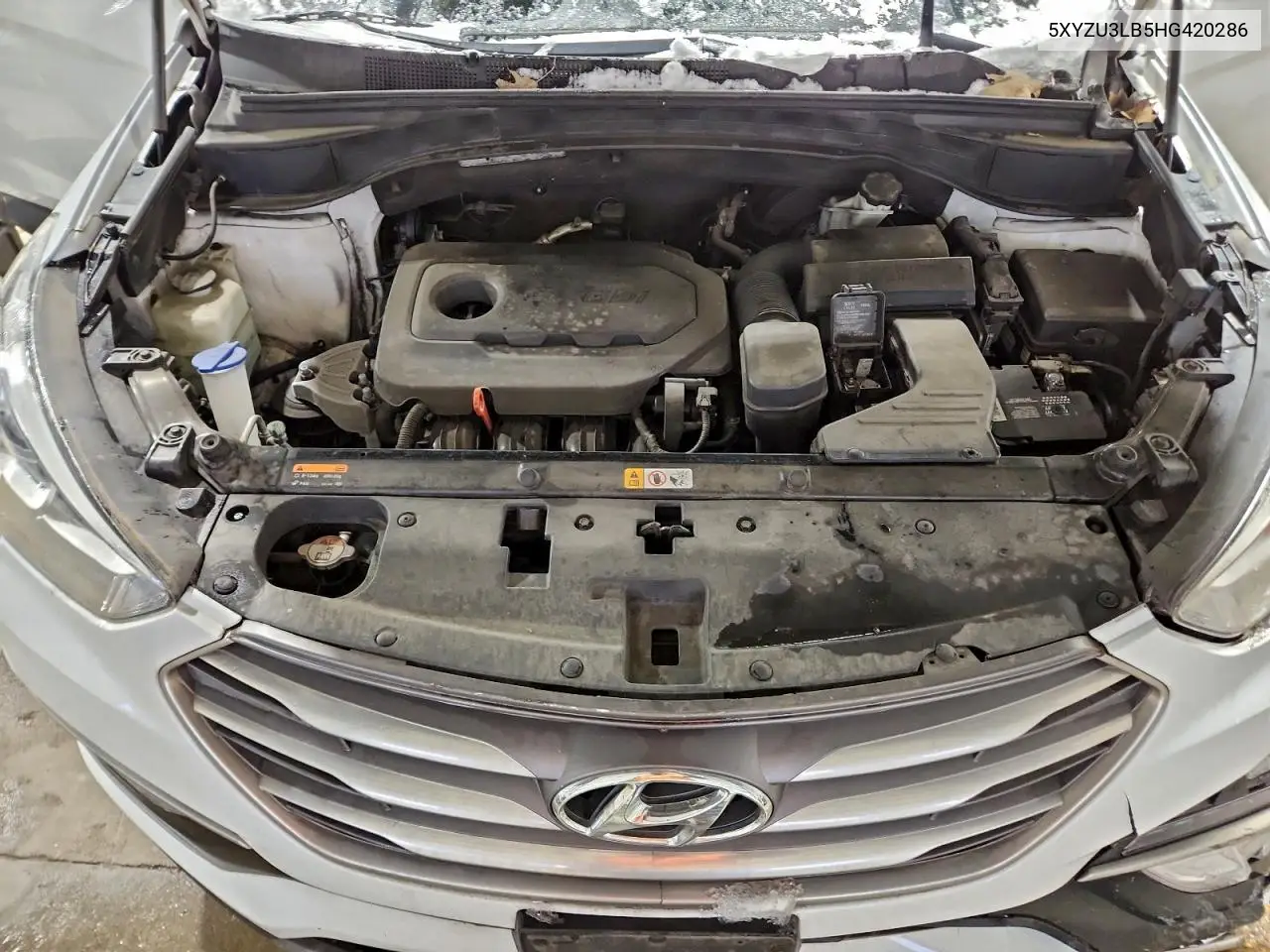 5XYZU3LB5HG420286 2017 Hyundai Santa Fe Sport