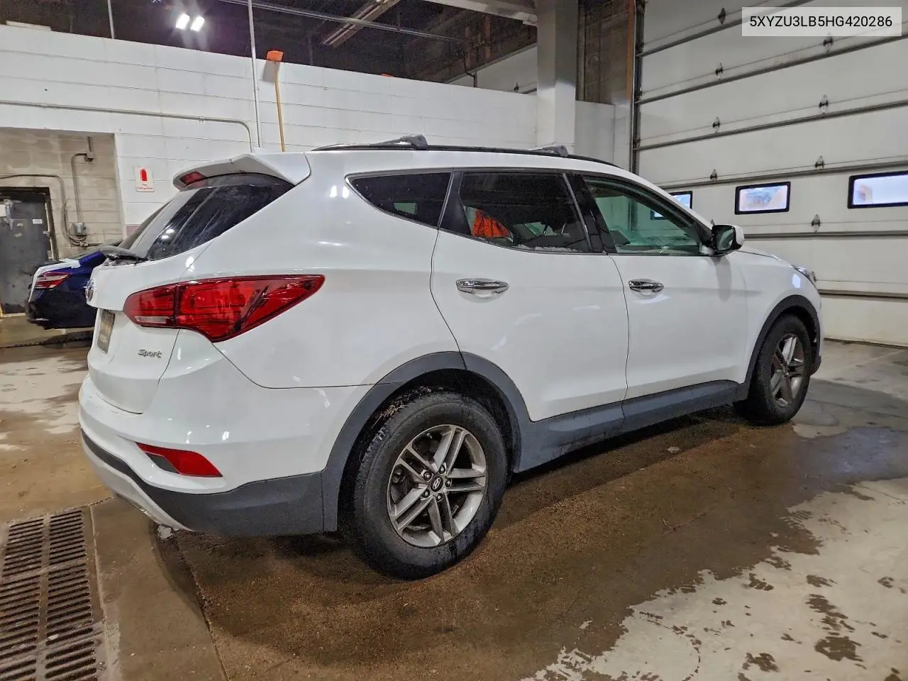 5XYZU3LB5HG420286 2017 Hyundai Santa Fe Sport
