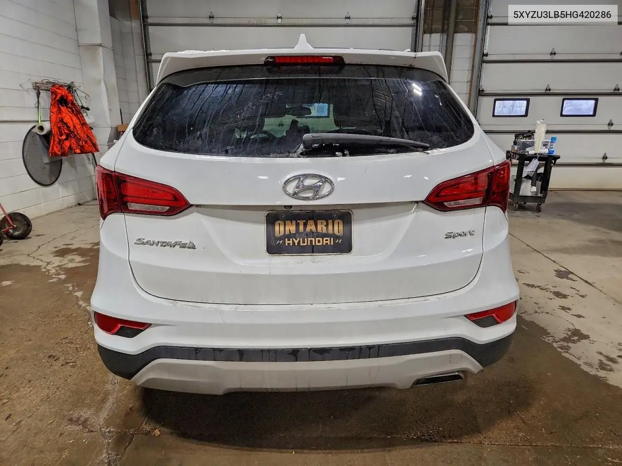 5XYZU3LB5HG420286 2017 Hyundai Santa Fe Sport