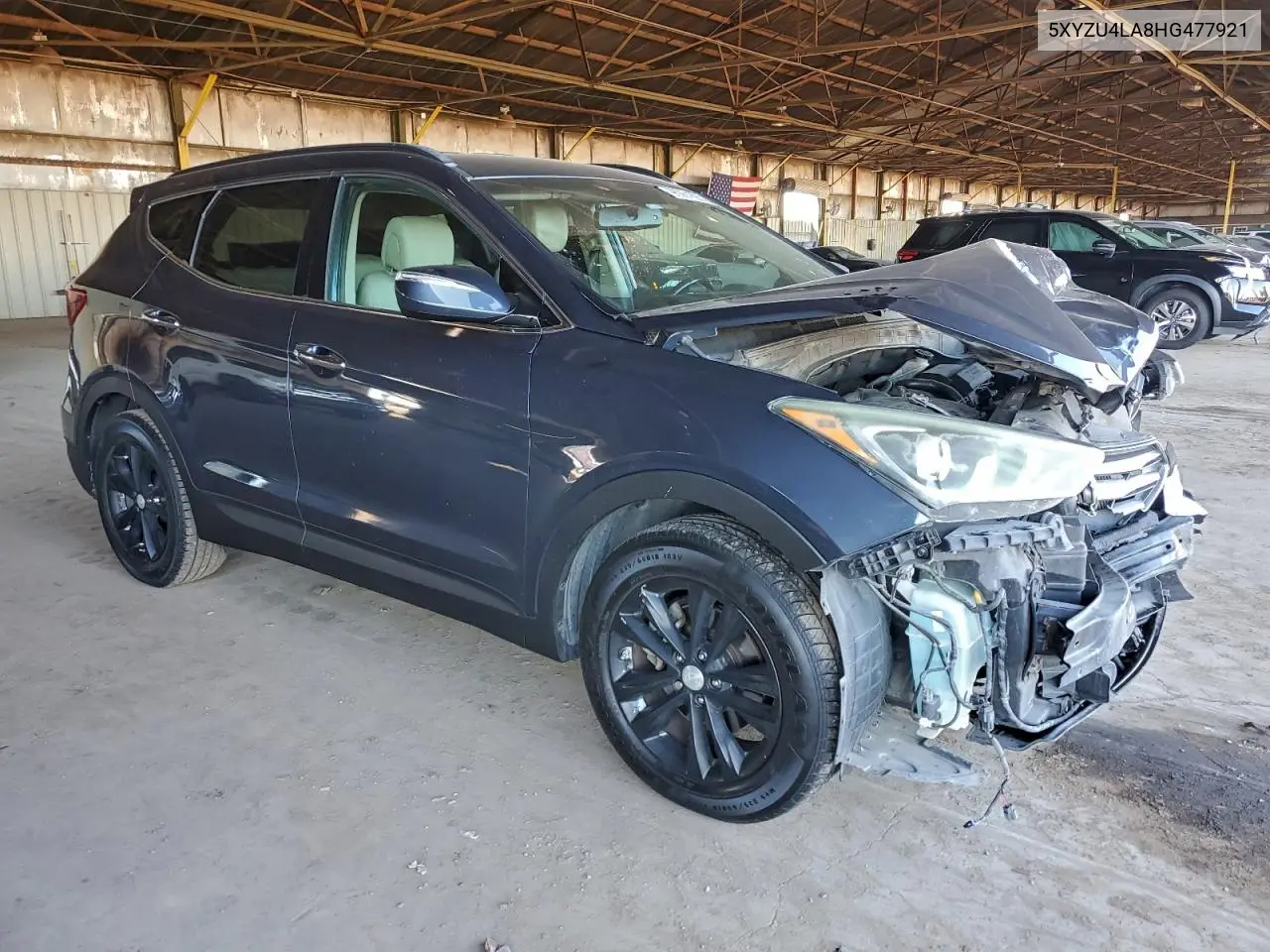 5XYZU4LA8HG477921 2017 Hyundai Santa Fe Sport