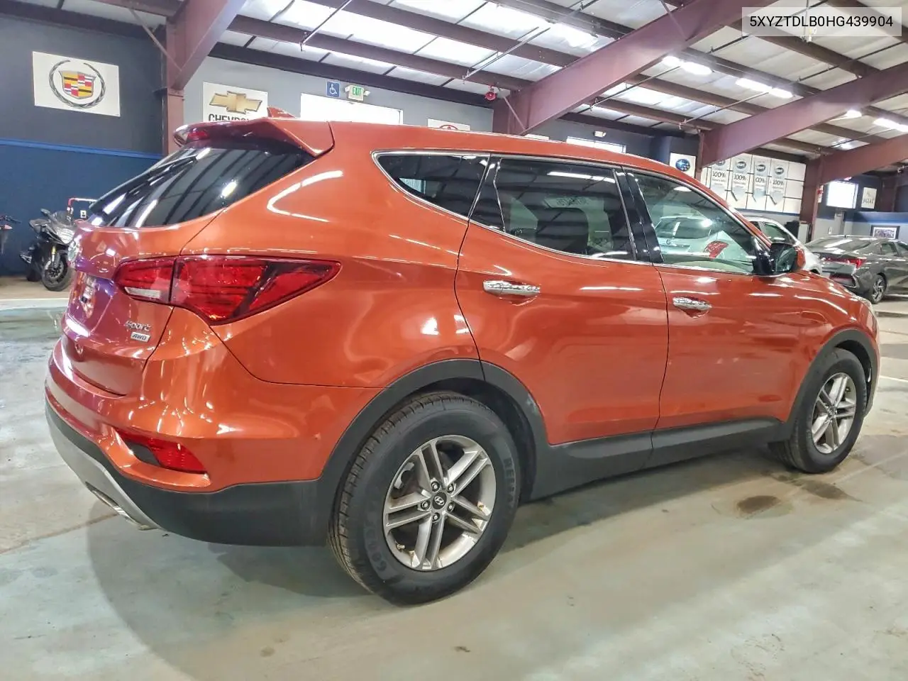 5XYZTDLB0HG439904 2017 Hyundai Santa Fe Sport