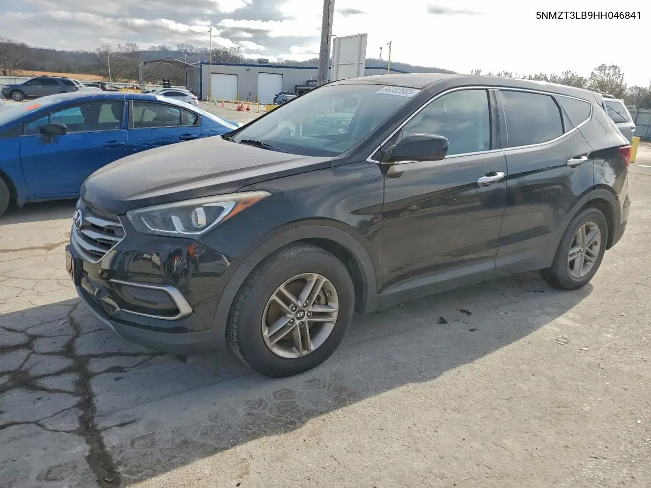 5NMZT3LB9HH046841 2017 Hyundai Santa Fe Sport