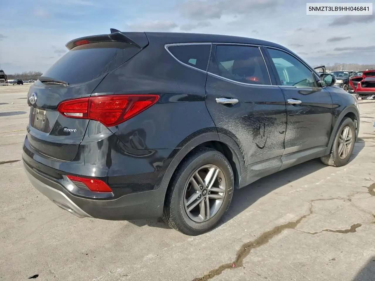5NMZT3LB9HH046841 2017 Hyundai Santa Fe Sport