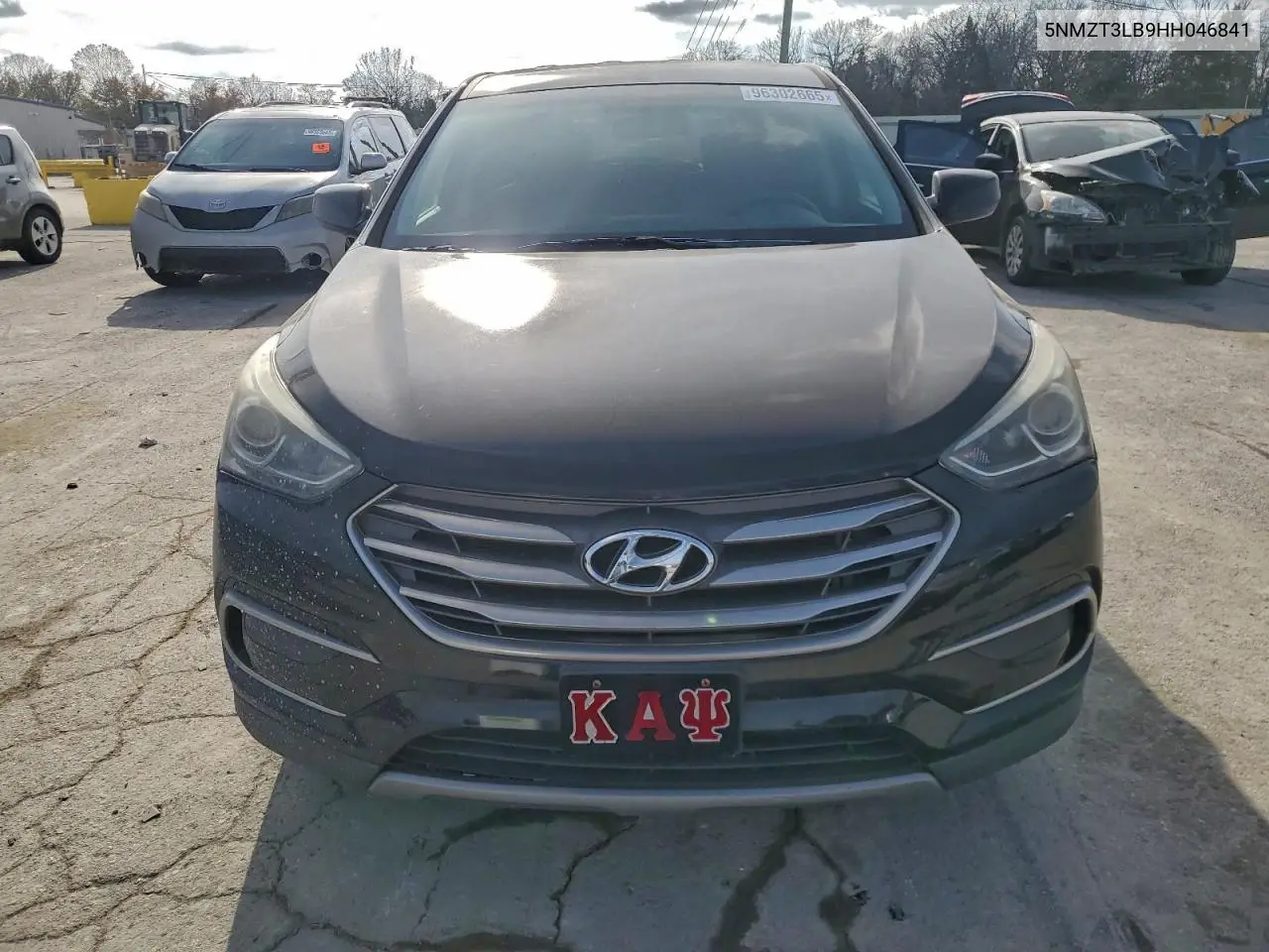 5NMZT3LB9HH046841 2017 Hyundai Santa Fe Sport