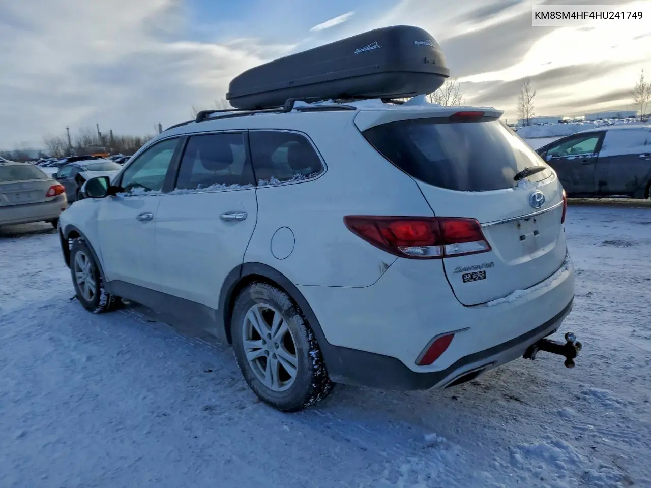 KM8SM4HF4HU241749 2017 Hyundai Santa Fe Se