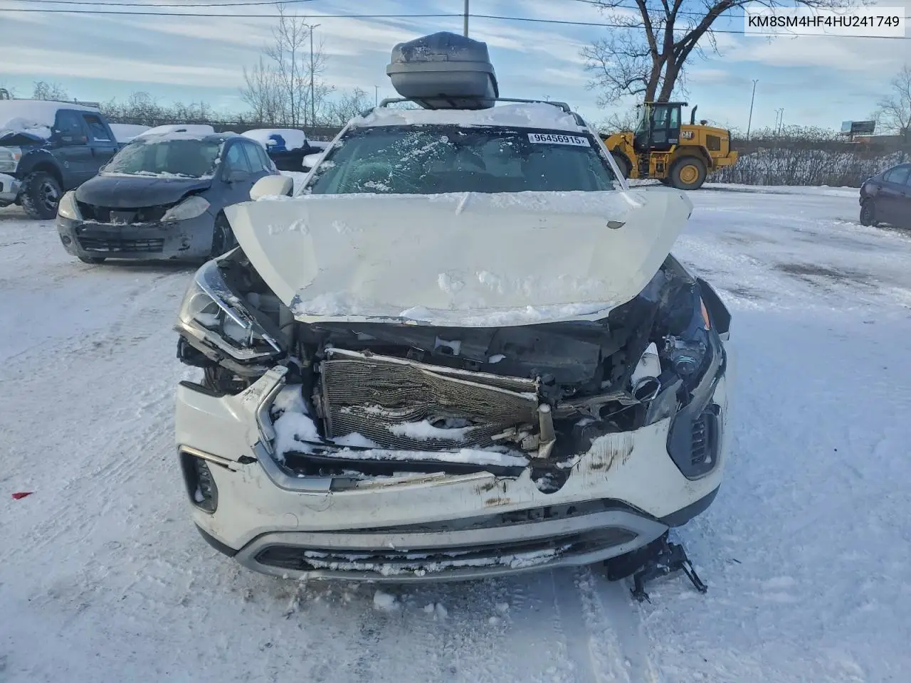 KM8SM4HF4HU241749 2017 Hyundai Santa Fe Se