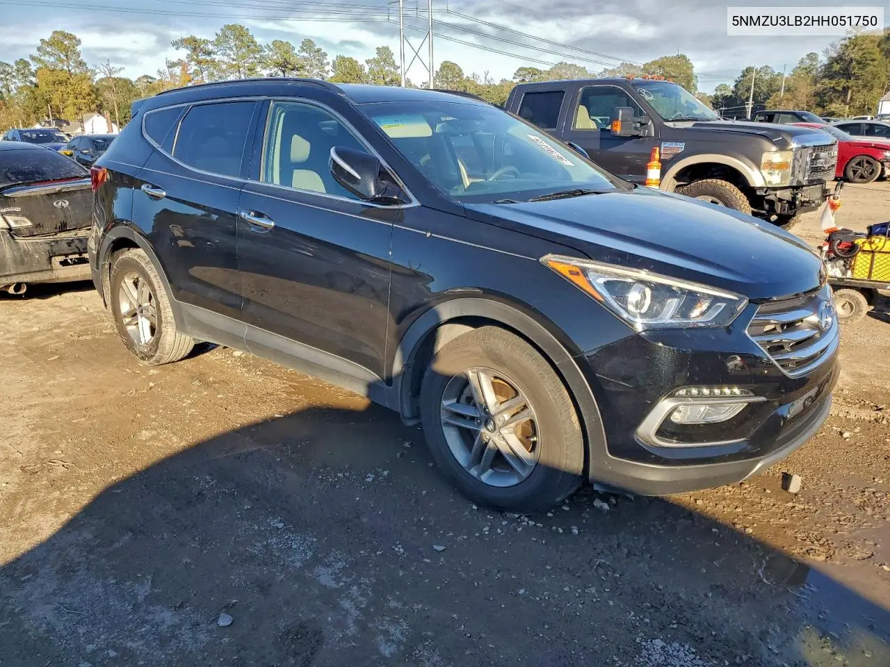 5NMZU3LB2HH051750 2017 Hyundai Santa Fe Sport