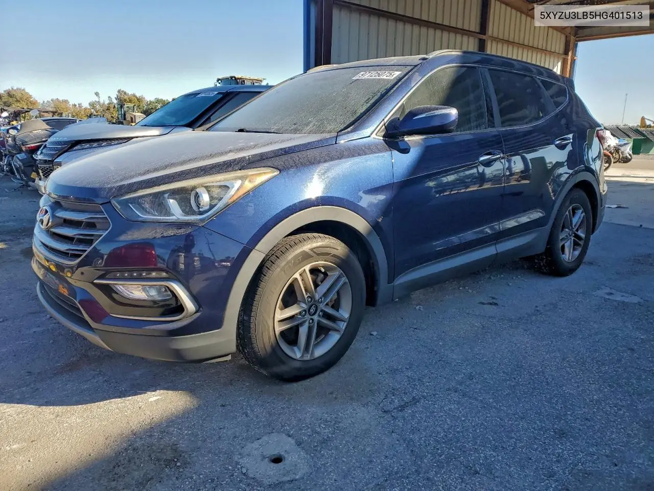 5XYZU3LB5HG401513 2017 Hyundai Santa Fe Sport