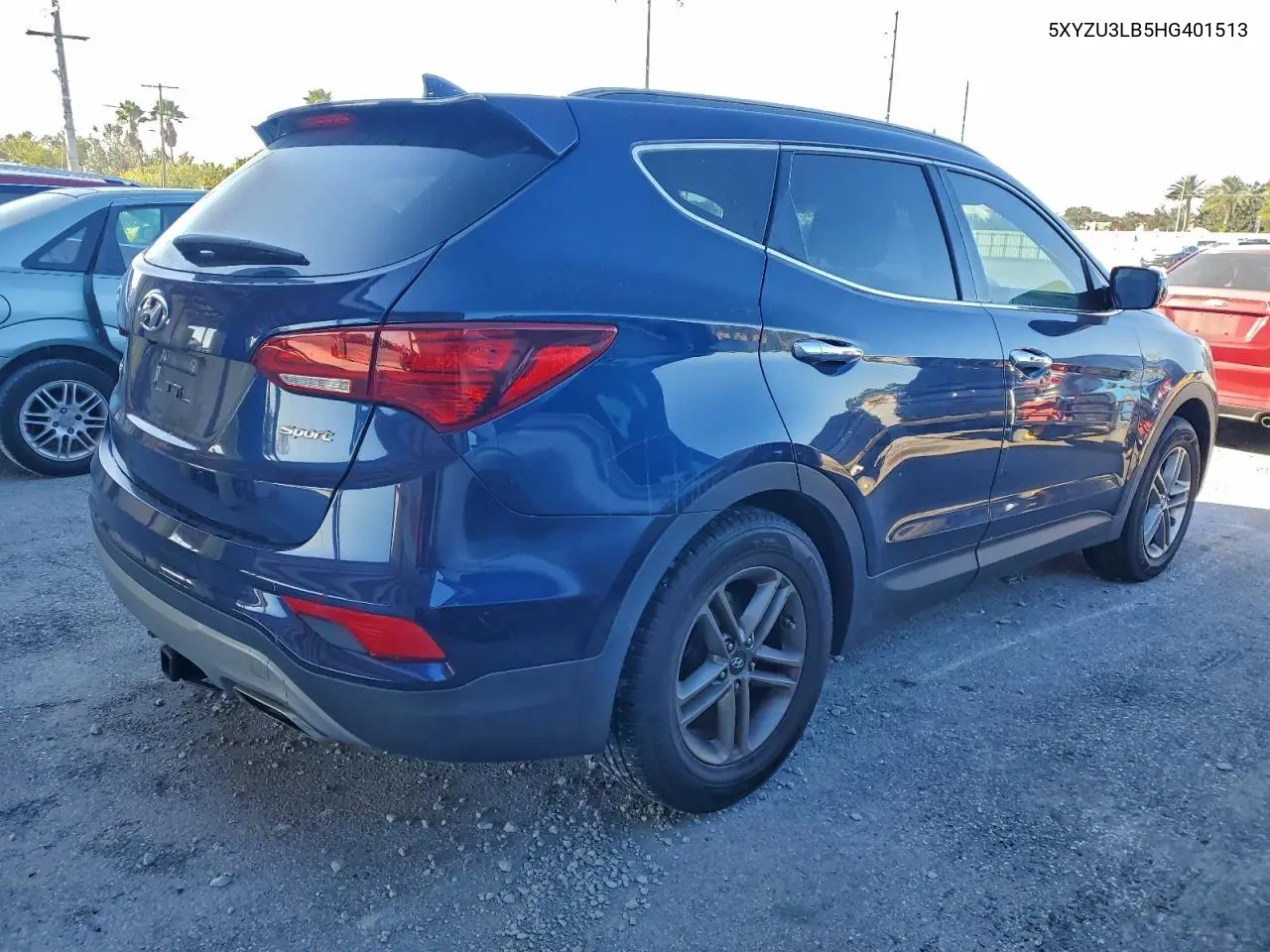 5XYZU3LB5HG401513 2017 Hyundai Santa Fe Sport