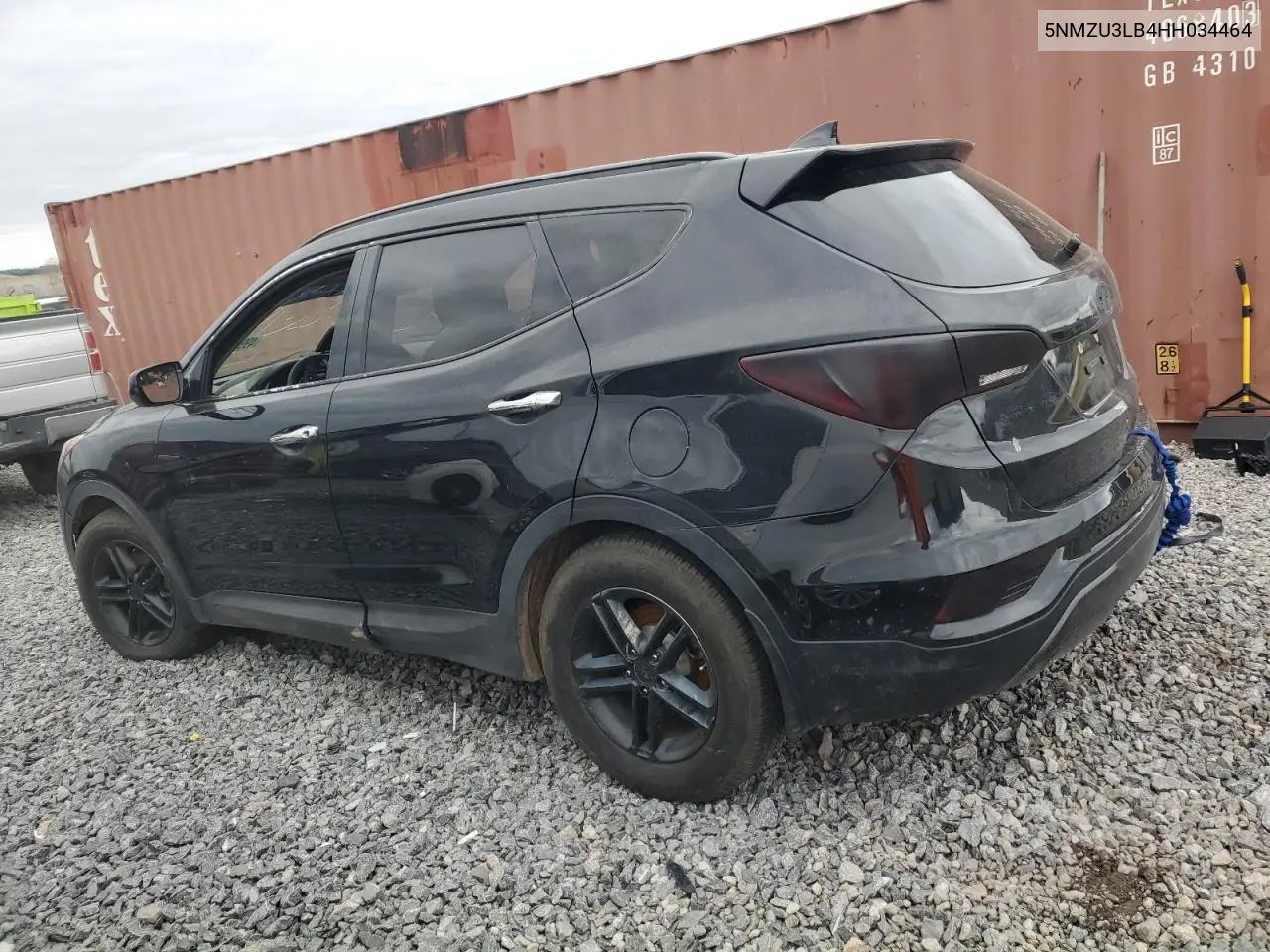 5NMZU3LB4HH034464 2017 Hyundai Santa Fe Sport