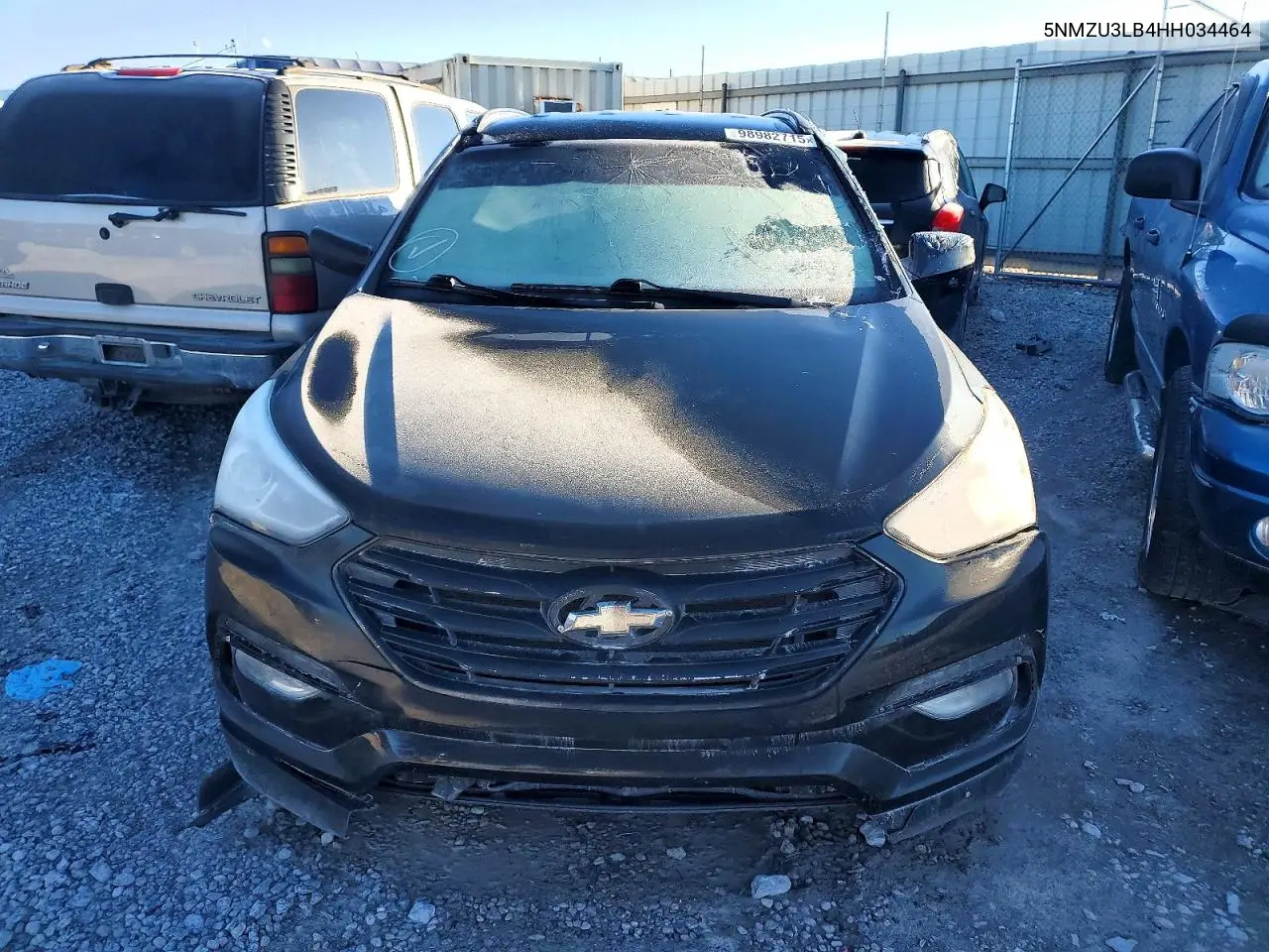 5NMZU3LB4HH034464 2017 Hyundai Santa Fe Sport