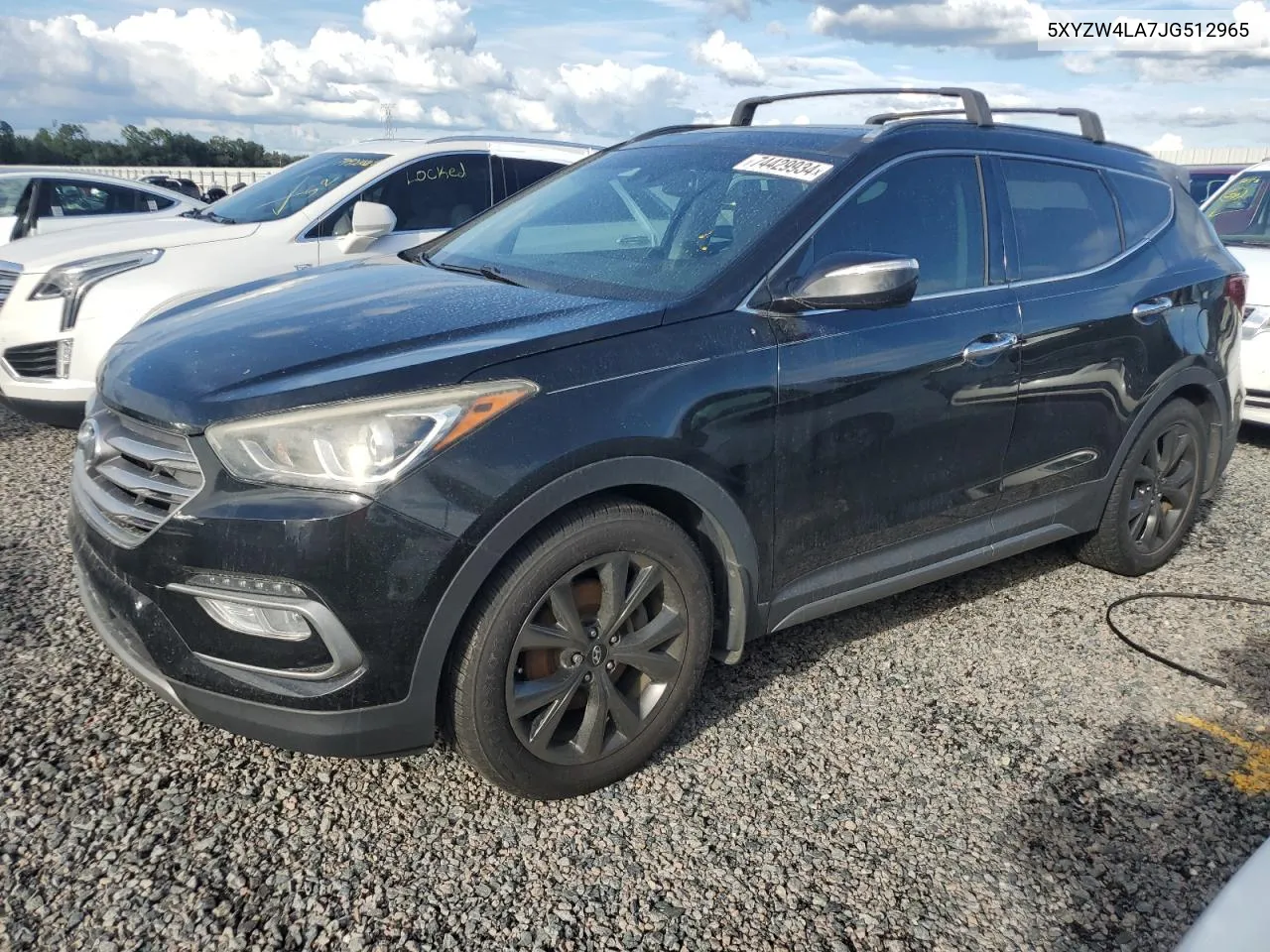 5XYZW4LA7JG512965 2018 Hyundai Santa Fe Sport