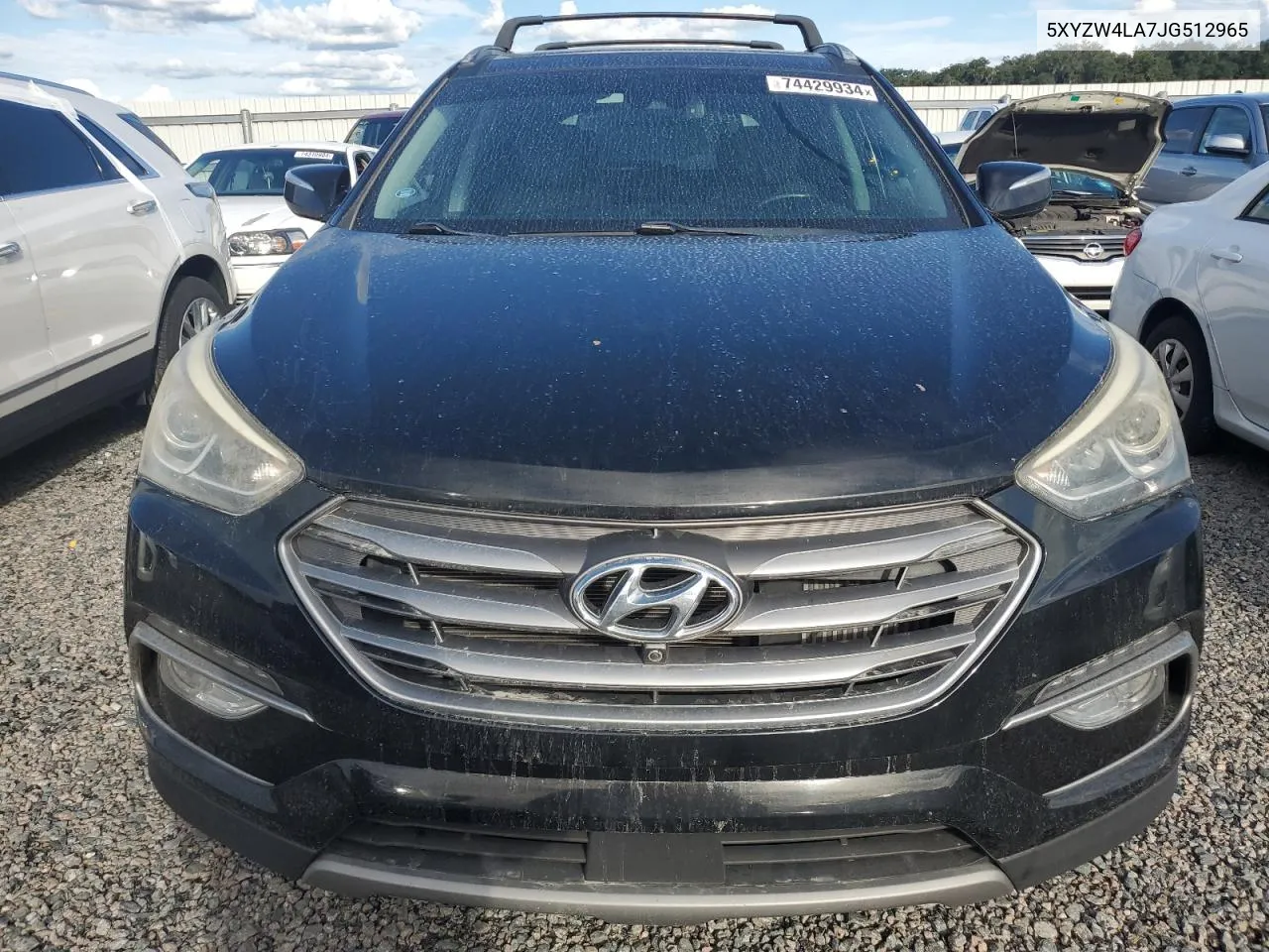 5XYZW4LA7JG512965 2018 Hyundai Santa Fe Sport