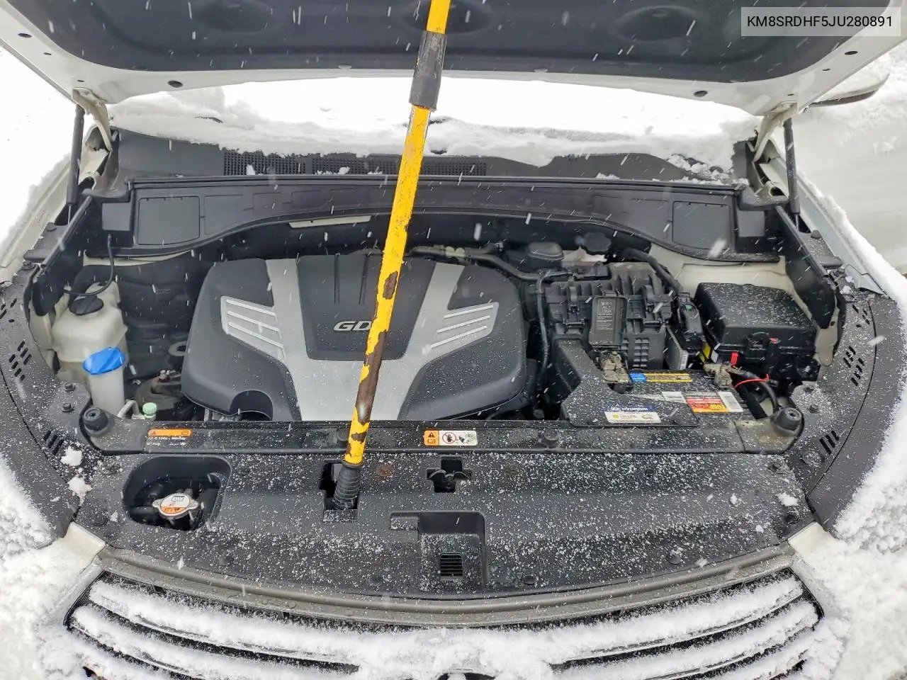 KM8SRDHF5JU280891 2018 Hyundai Santa Fe Se Ultimate