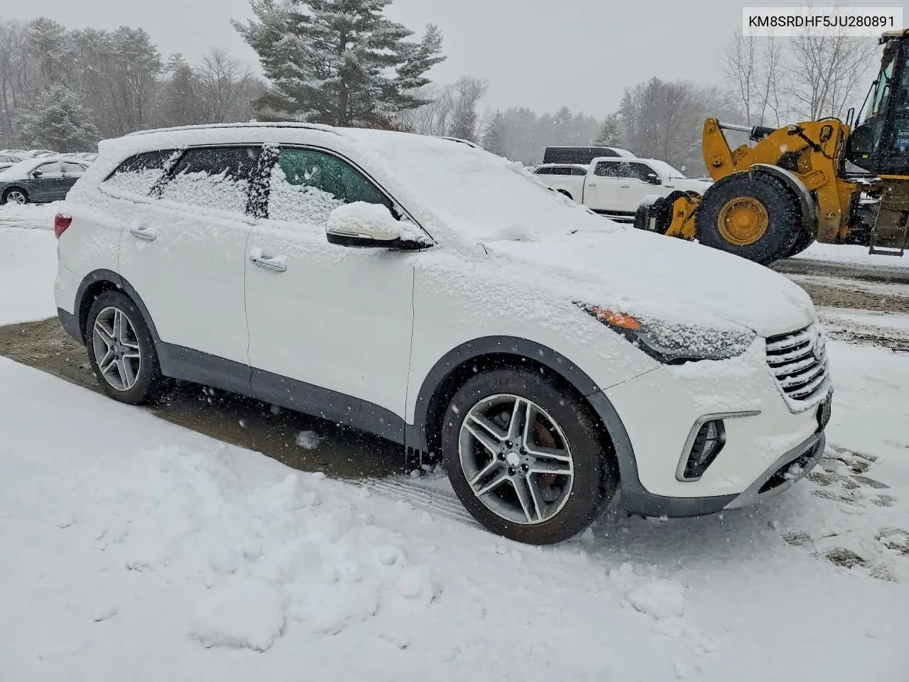 KM8SRDHF5JU280891 2018 Hyundai Santa Fe Se Ultimate