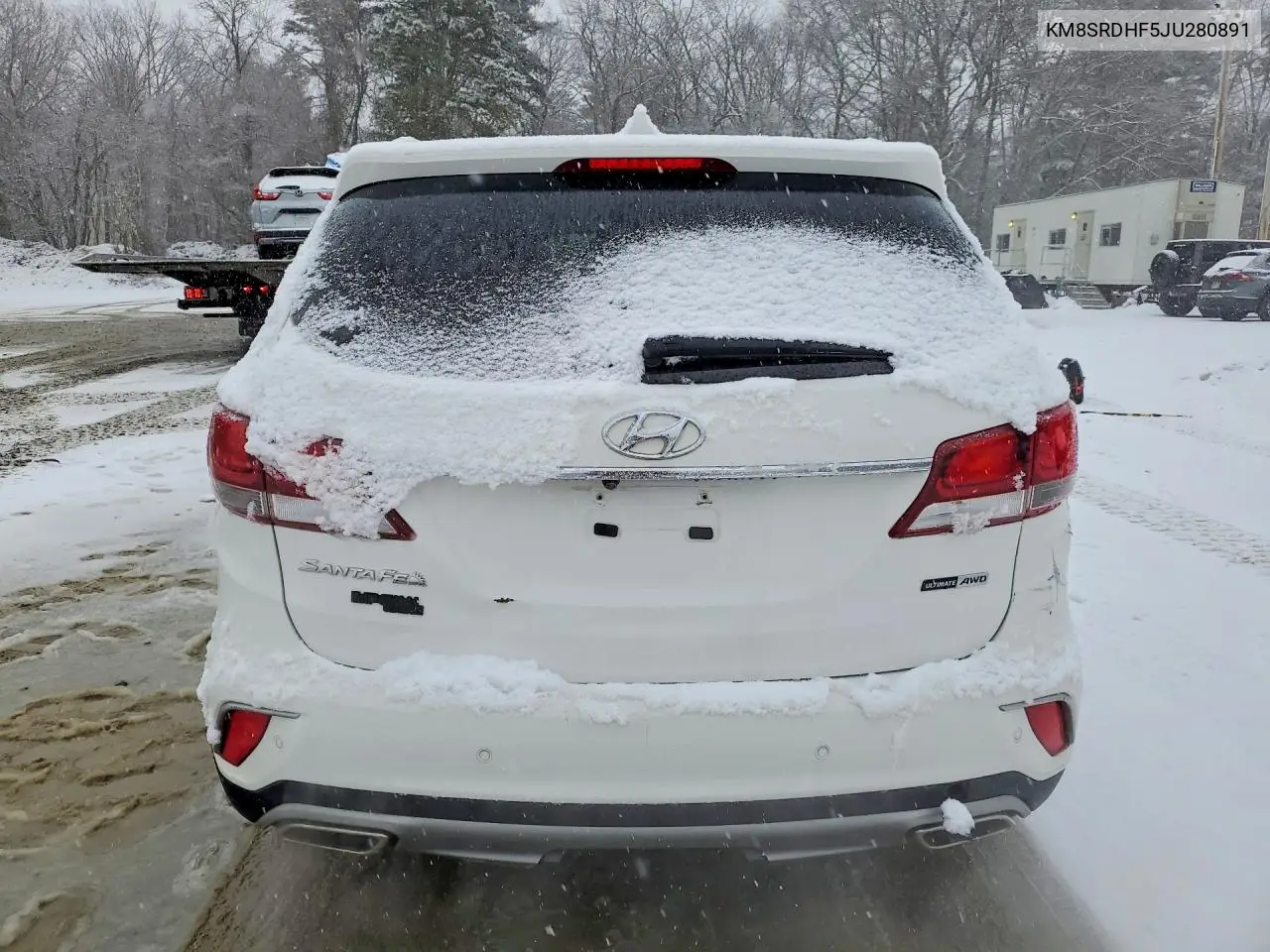 KM8SRDHF5JU280891 2018 Hyundai Santa Fe Se Ultimate