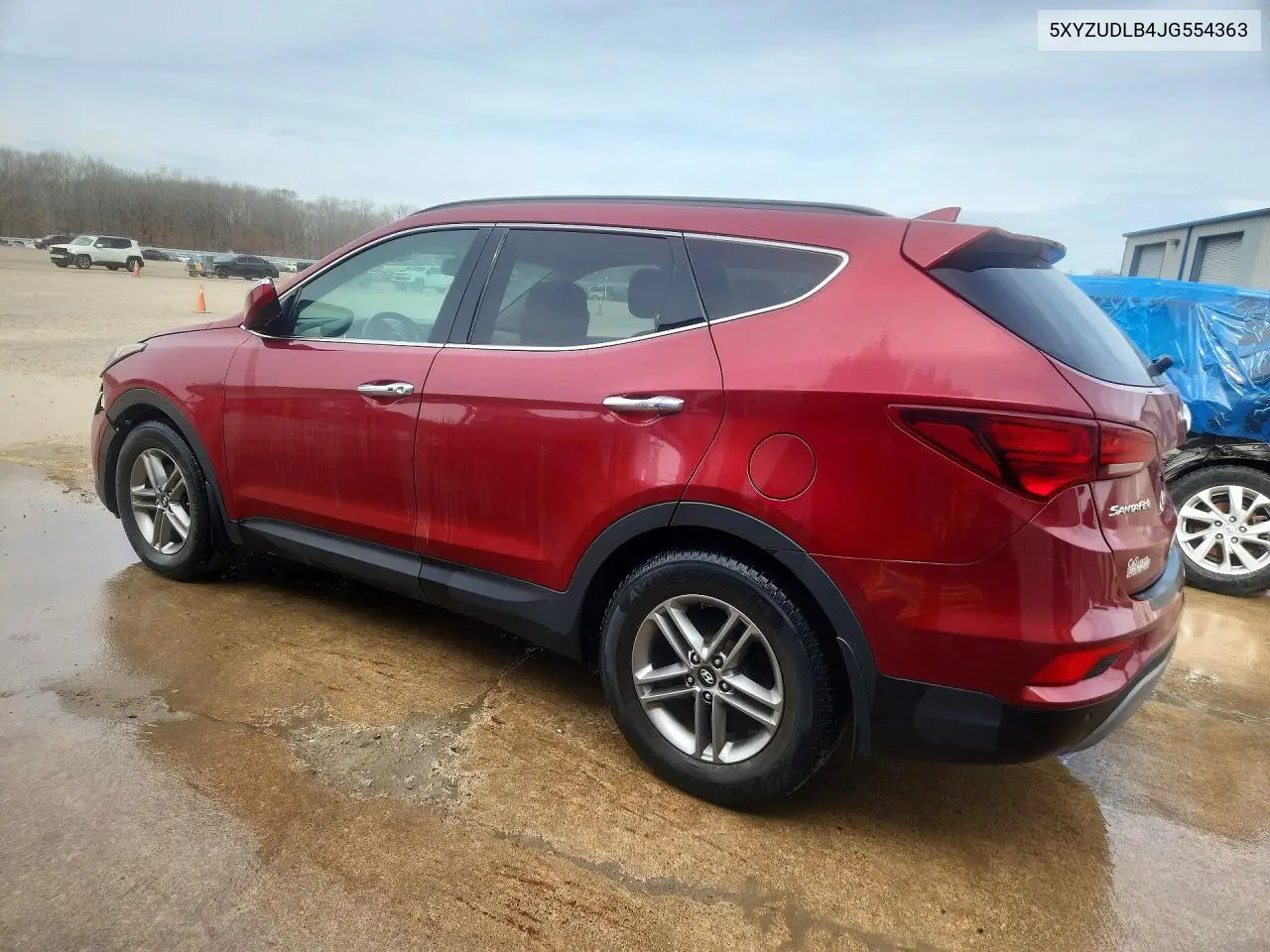 5XYZUDLB4JG554363 2018 Hyundai Santa Fe Sport 2.4L