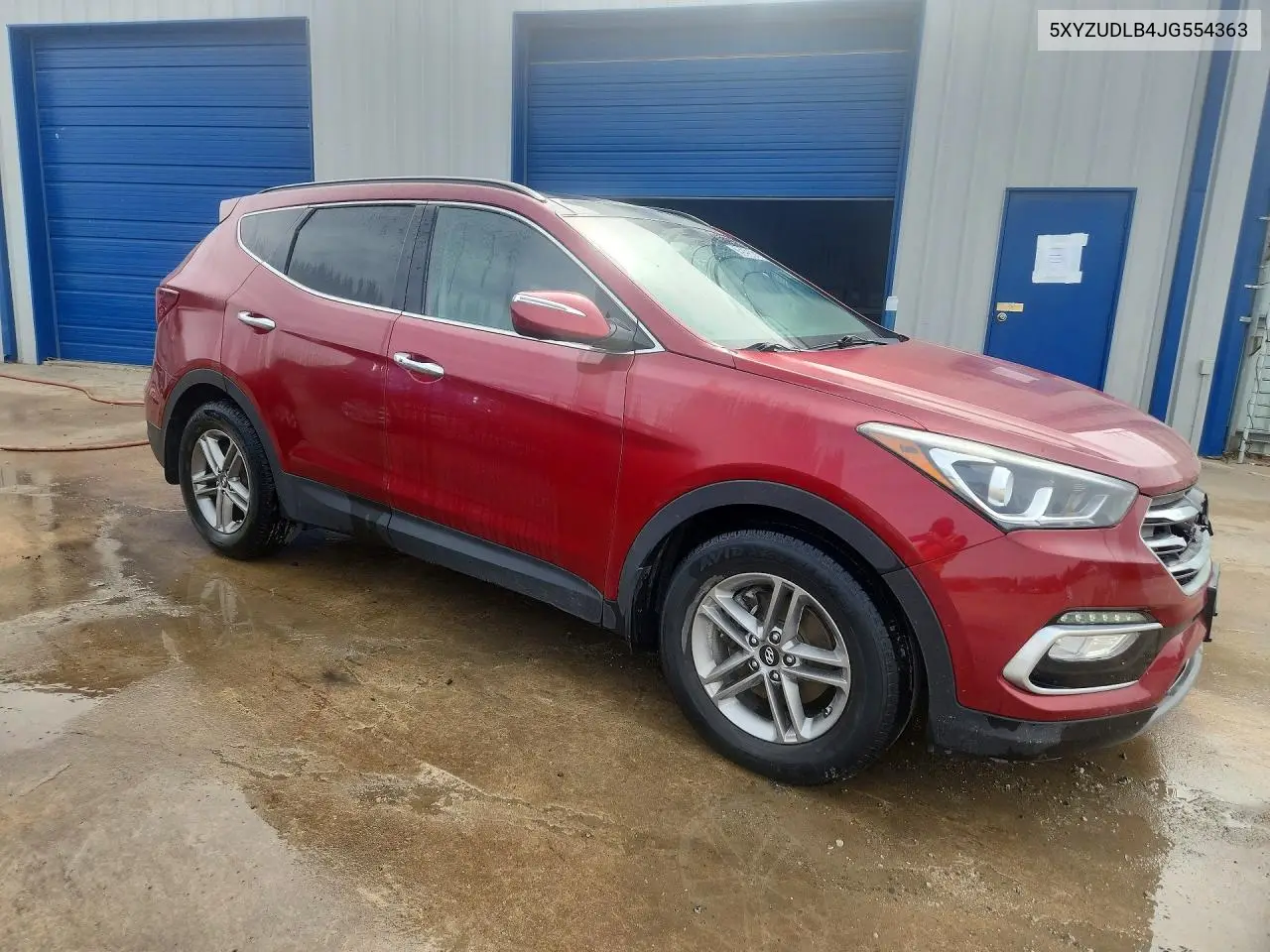 5XYZUDLB4JG554363 2018 Hyundai Santa Fe Sport 2.4L