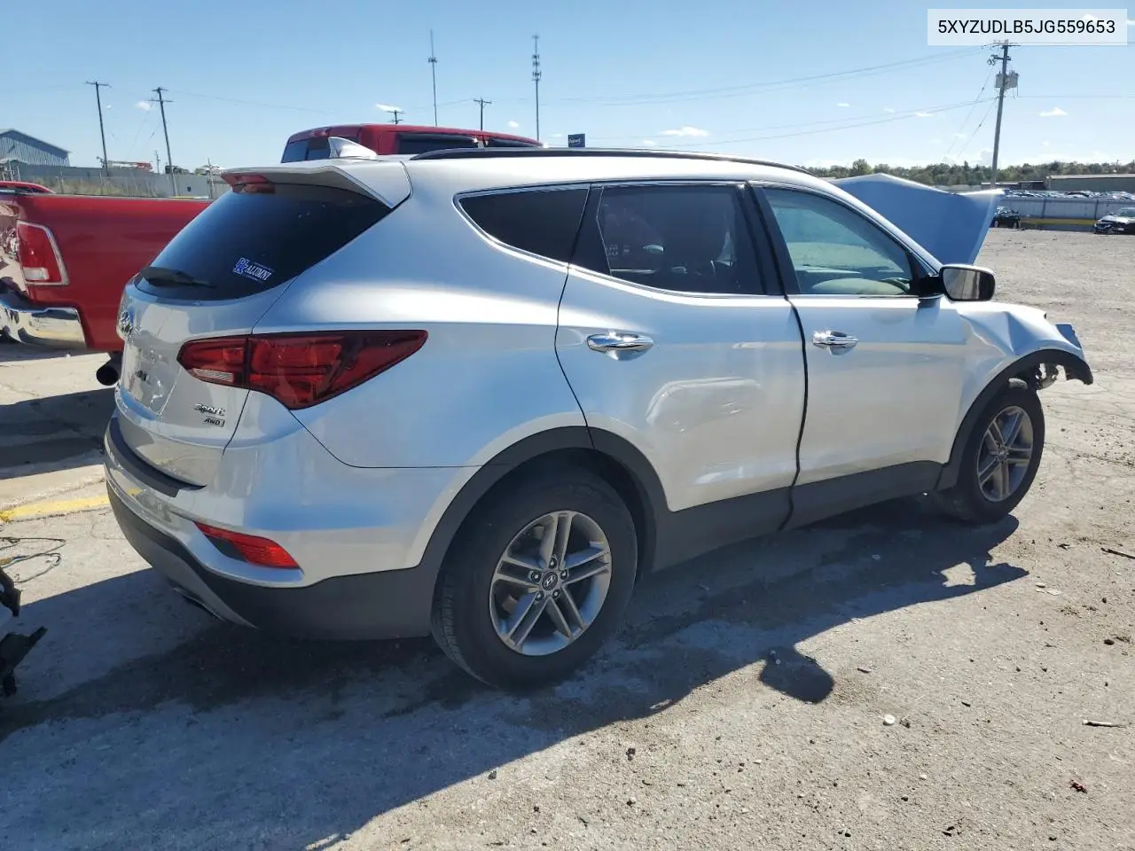 5XYZUDLB5JG559653 2018 Hyundai Santa Fe Sport