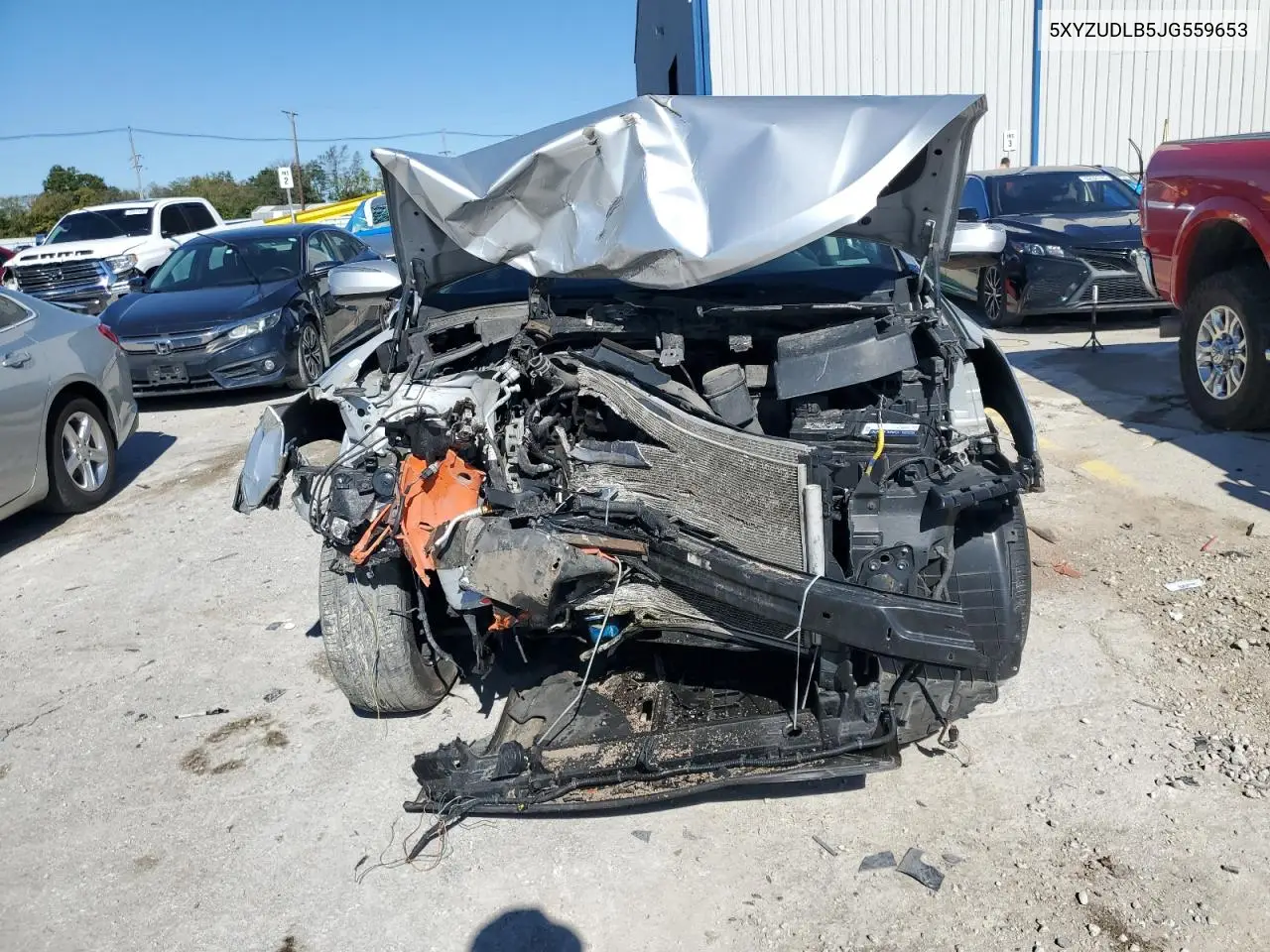 5XYZUDLB5JG559653 2018 Hyundai Santa Fe Sport