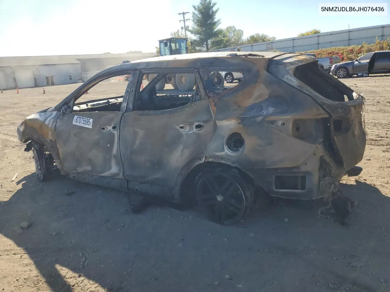 5NMZUDLB6JH076436 2018 Hyundai Santa Fe Sport