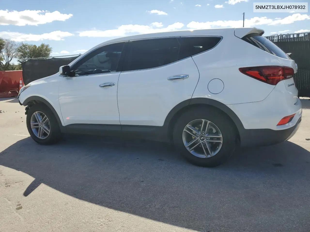 5NMZT3LBXJH078932 2018 Hyundai Santa Fe Sport