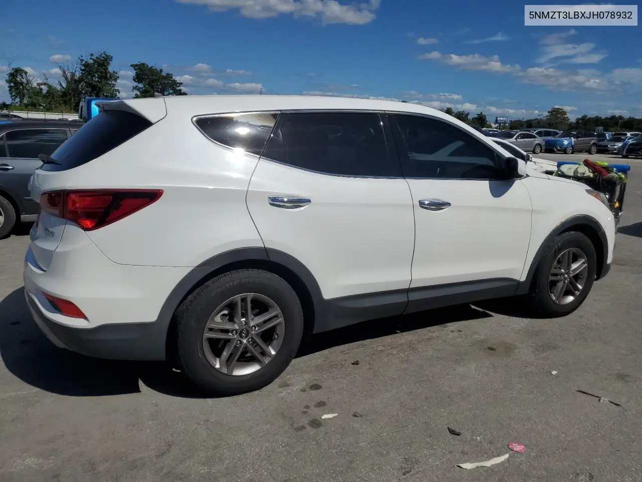 5NMZT3LBXJH078932 2018 Hyundai Santa Fe Sport