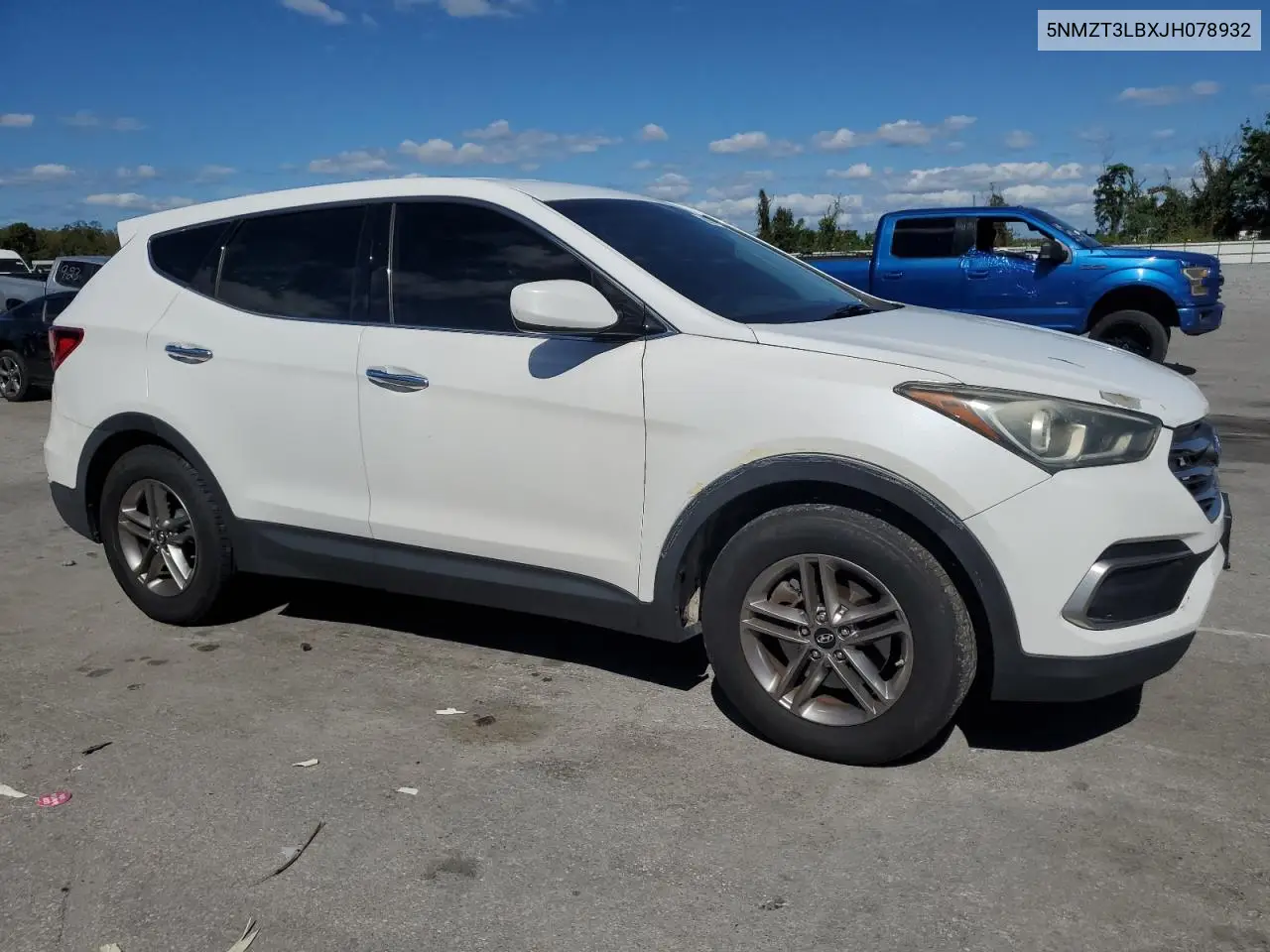 5NMZT3LBXJH078932 2018 Hyundai Santa Fe Sport